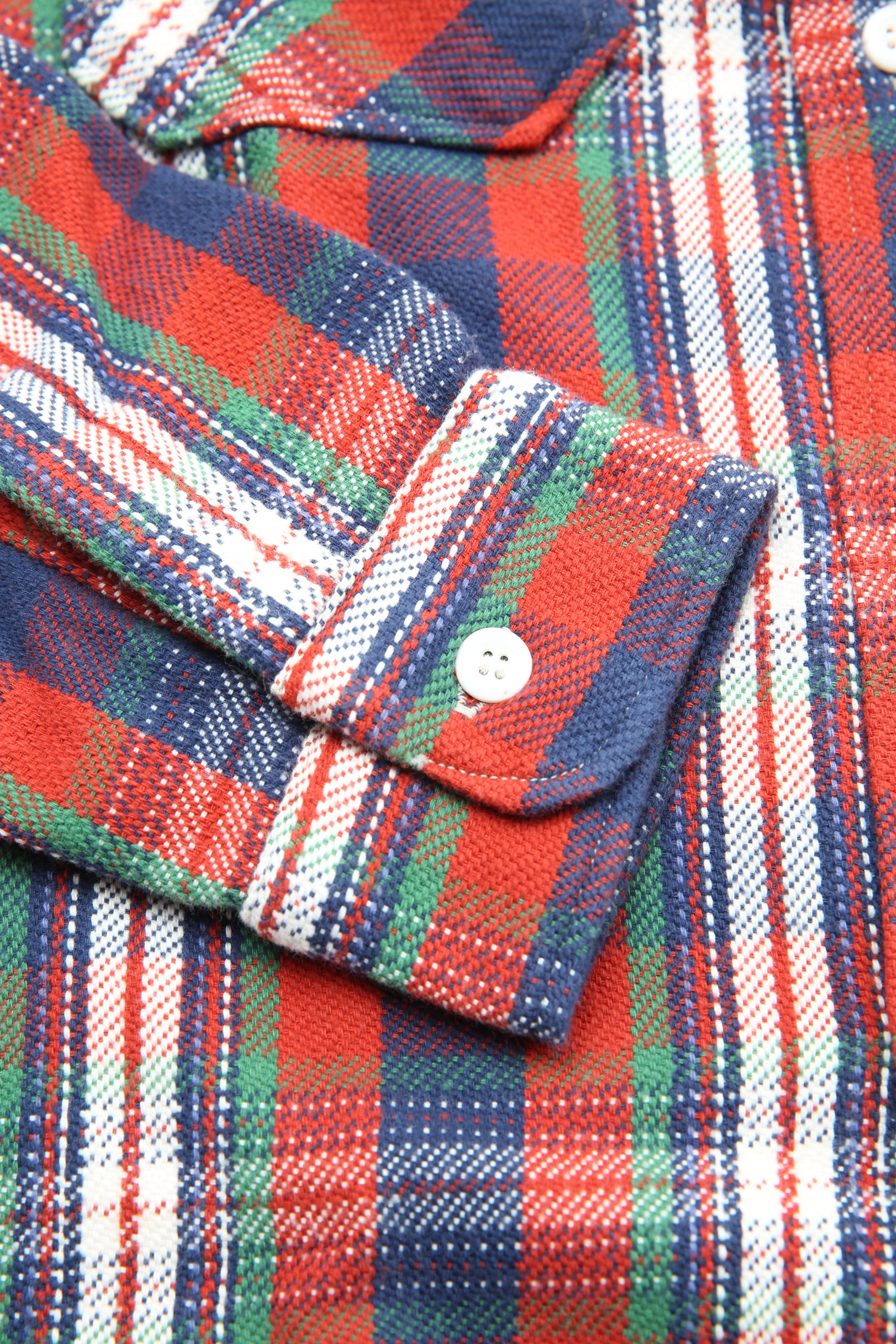 Warehouse & Co. Lot 3104 Flannel Shirts (Pattern D) - Red (One