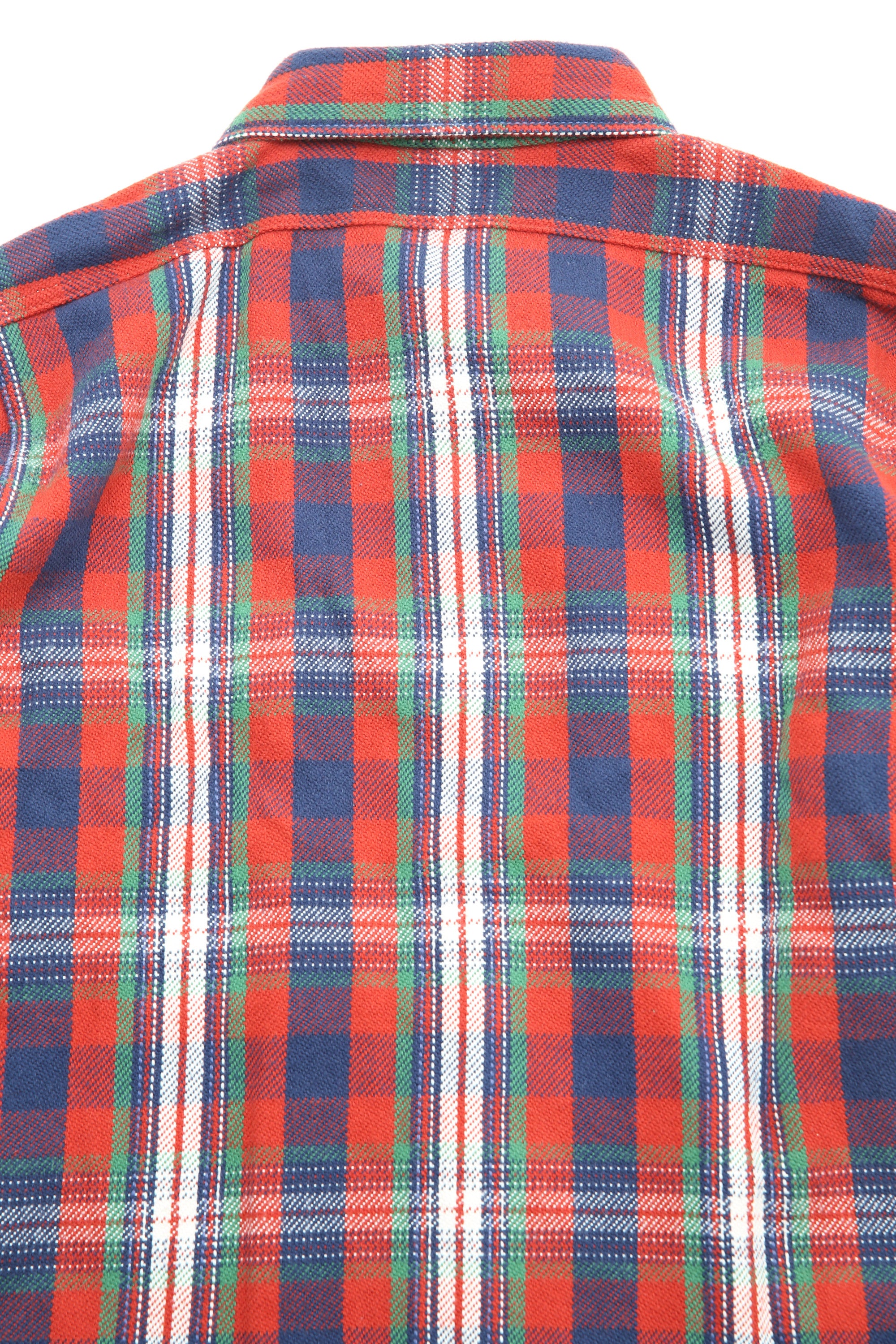 Warehouse & Co. Lot 3104 Flannel Shirts (Pattern D) - Red (One
