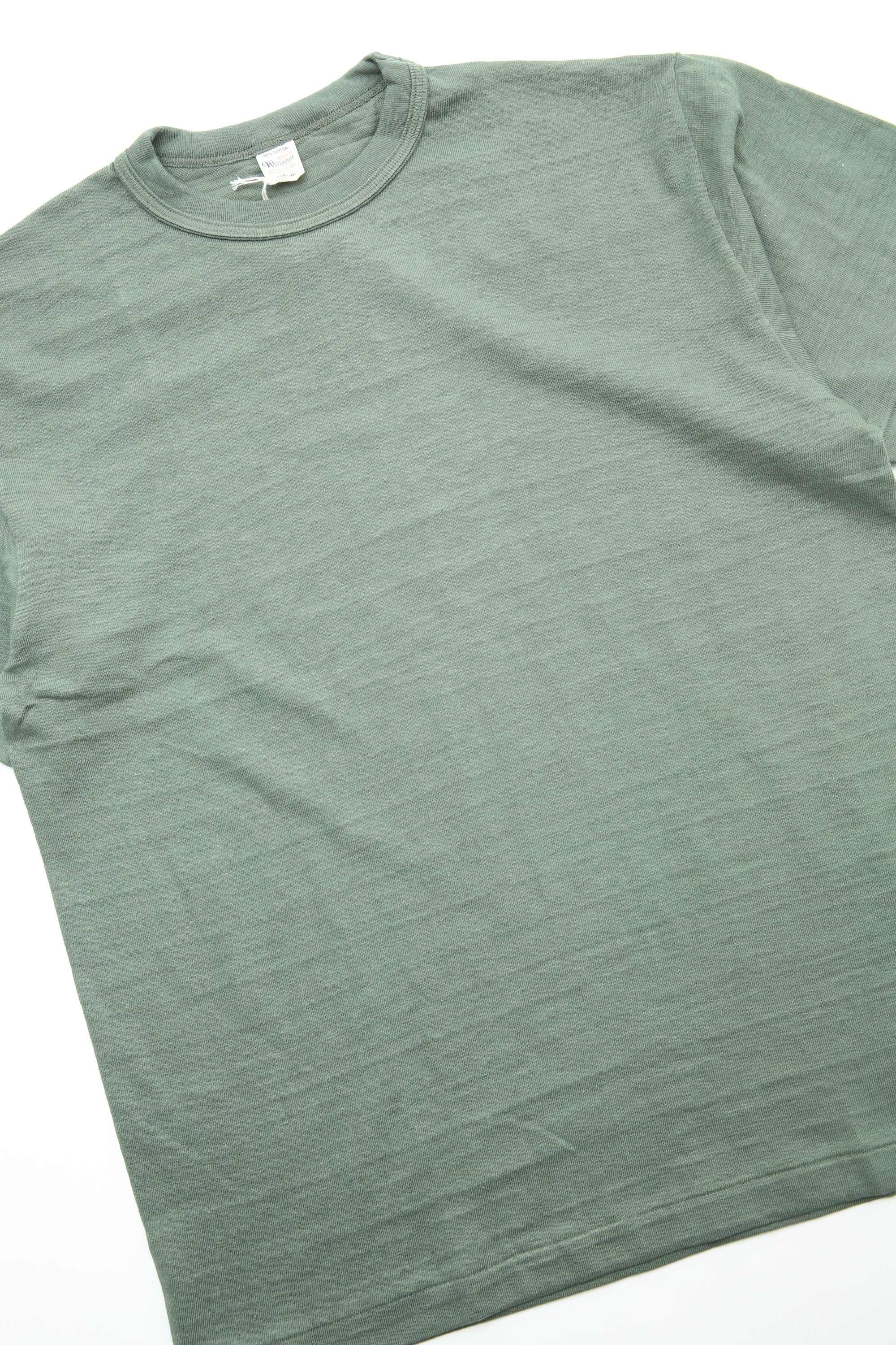 Warehouse & Co. Lot 4601 - Plain T-Shirt - Green – Totem Brand Co.