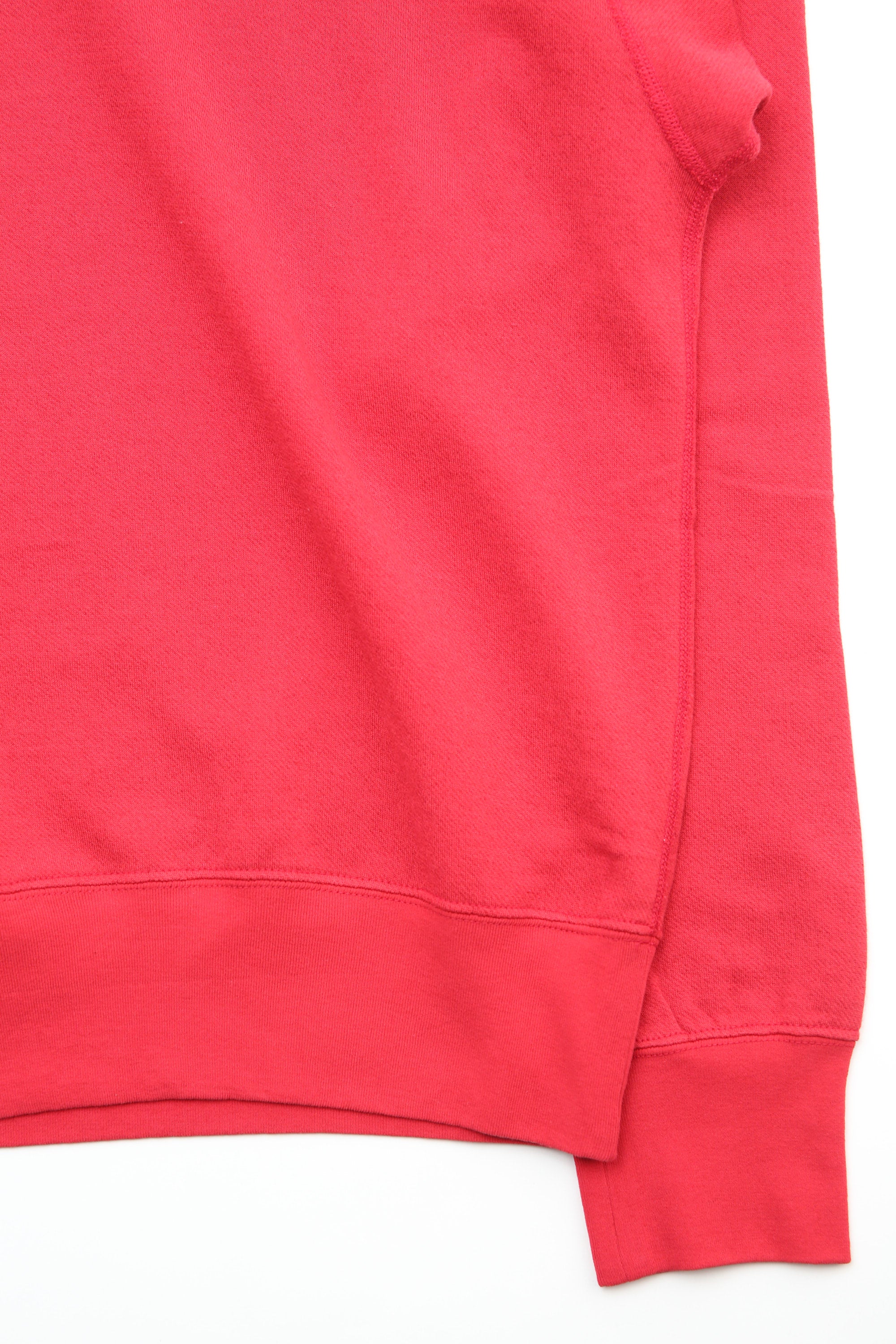 Auralee High Twist Light Sweat P/O - Red – Totem Brand Co.