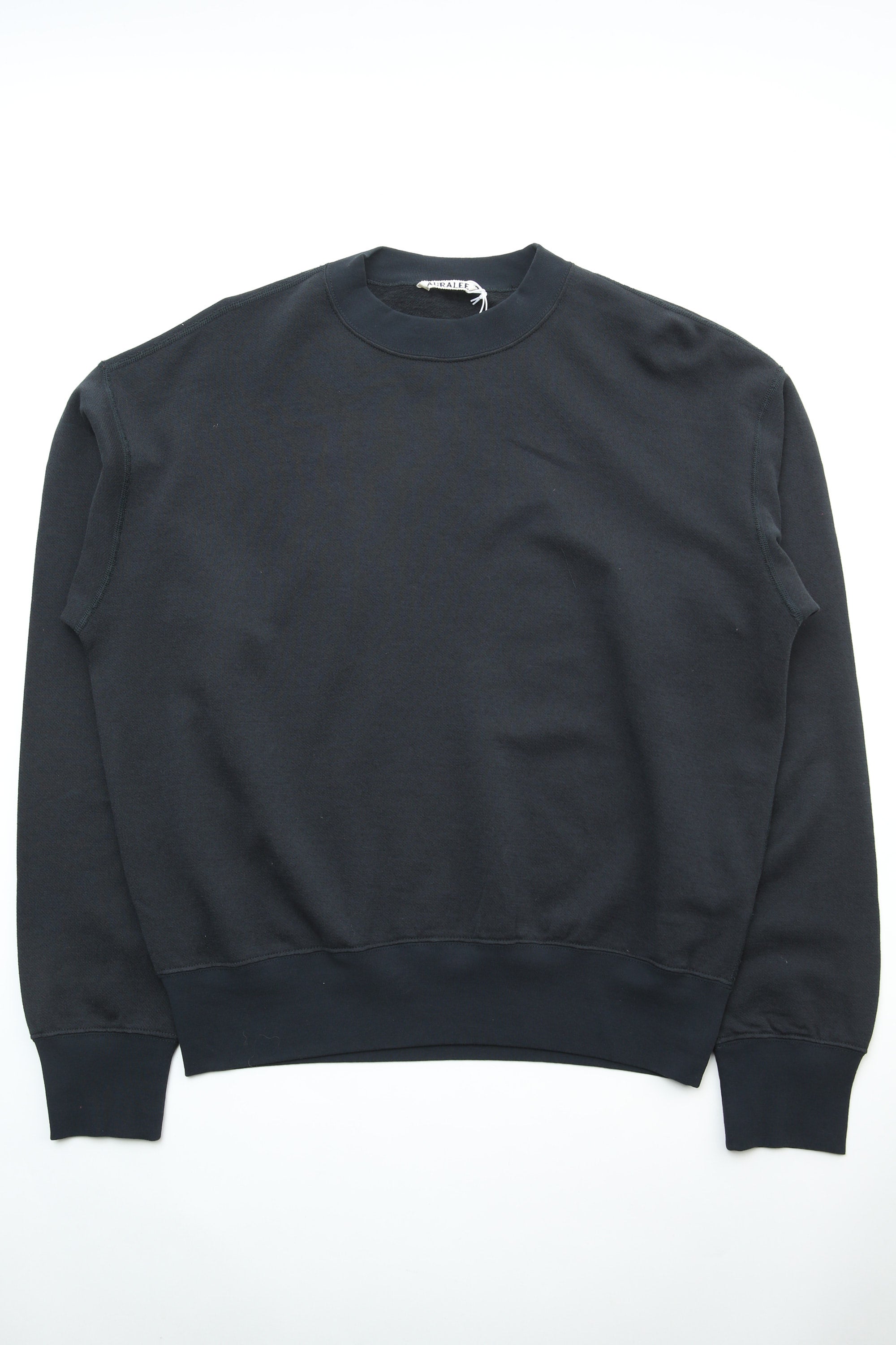 Auralee High Twist Light Sweat P/O - Black – Totem Brand Co.