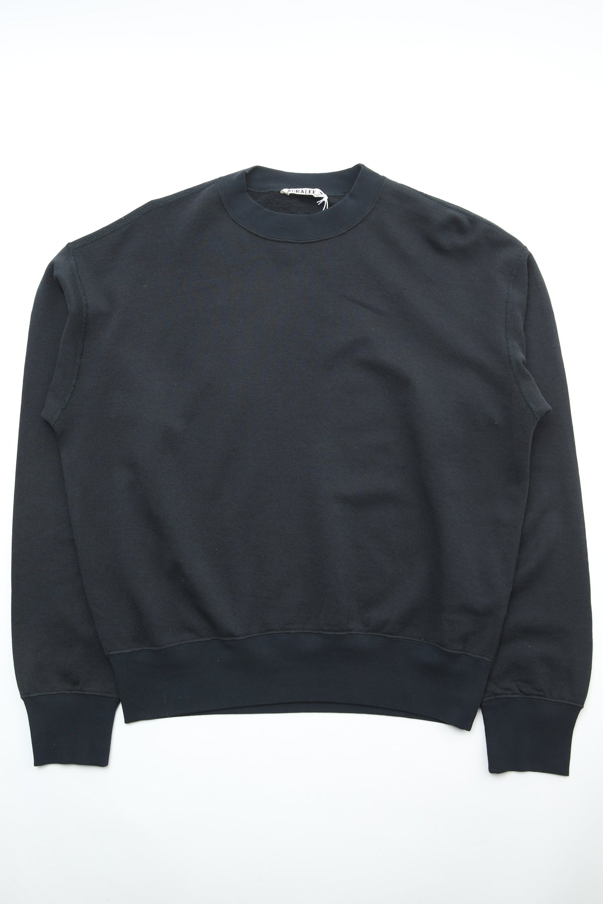 Auralee High Twist Light Sweat P/O - Black – Totem Brand Co