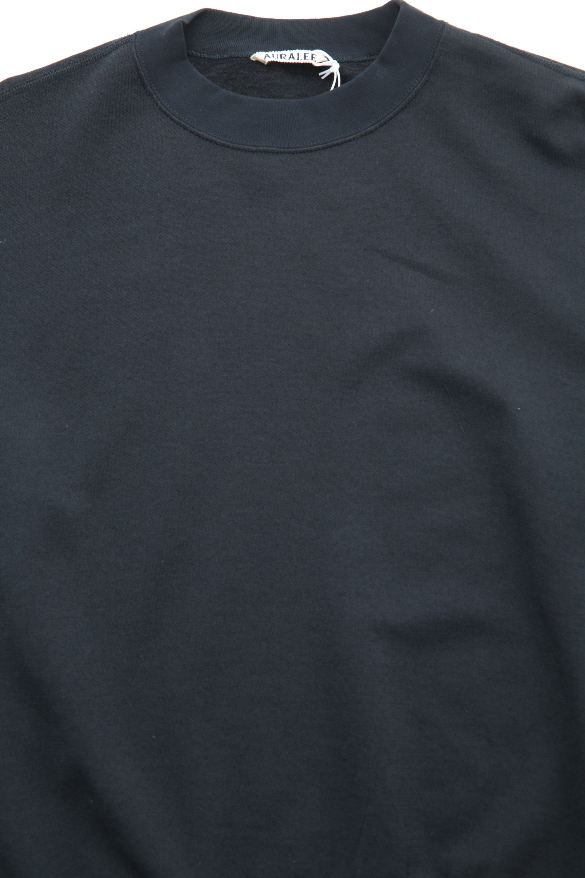 Auralee High Twist Light Sweat P/O - Black – Totem Brand Co.