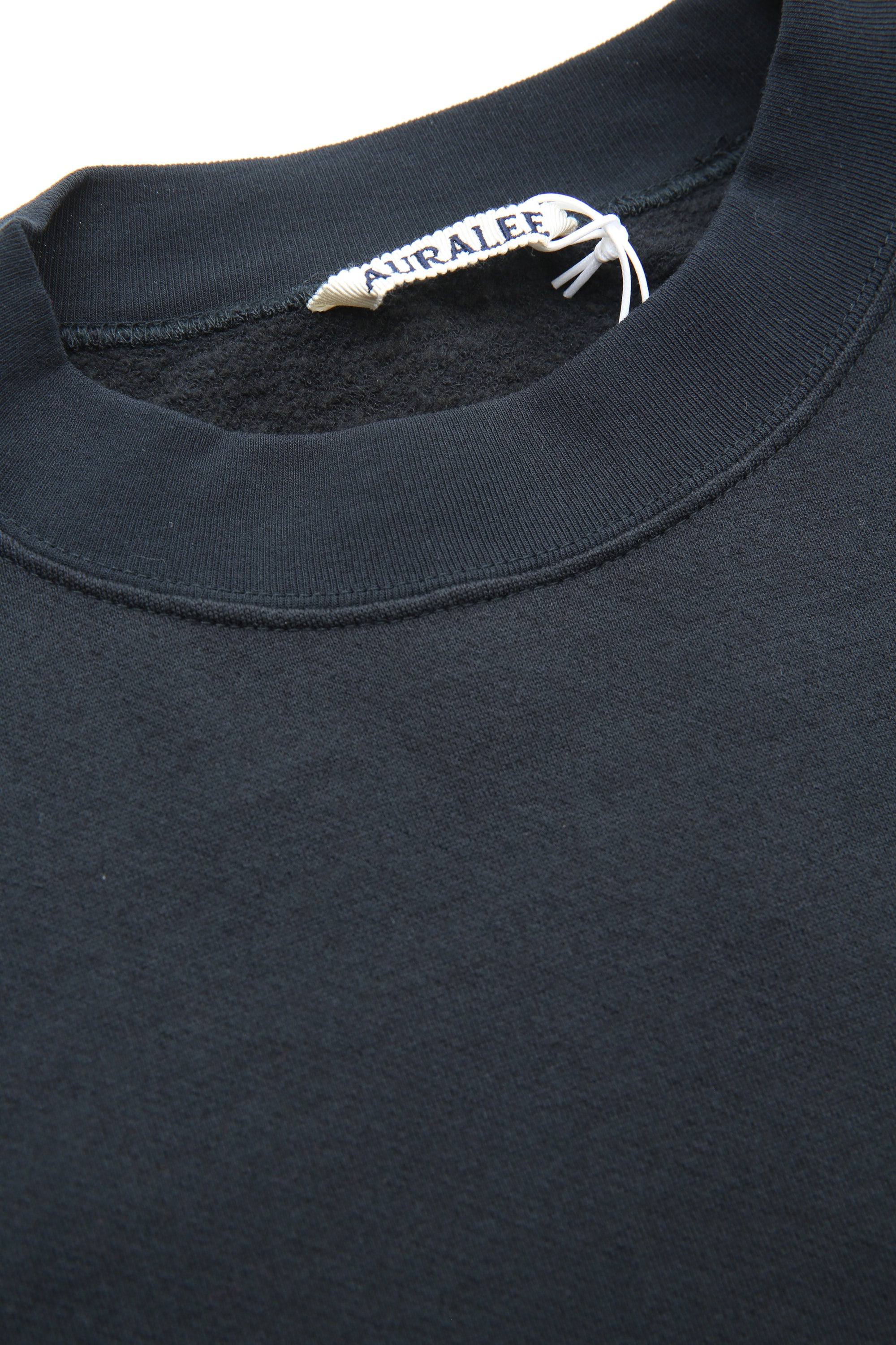 ブラック 半袖スウェット Auralee 中古・古着通販】AURALEE P/O/裏 SWEAT BD SOFT SMOOTH (オーラリー) トップス
