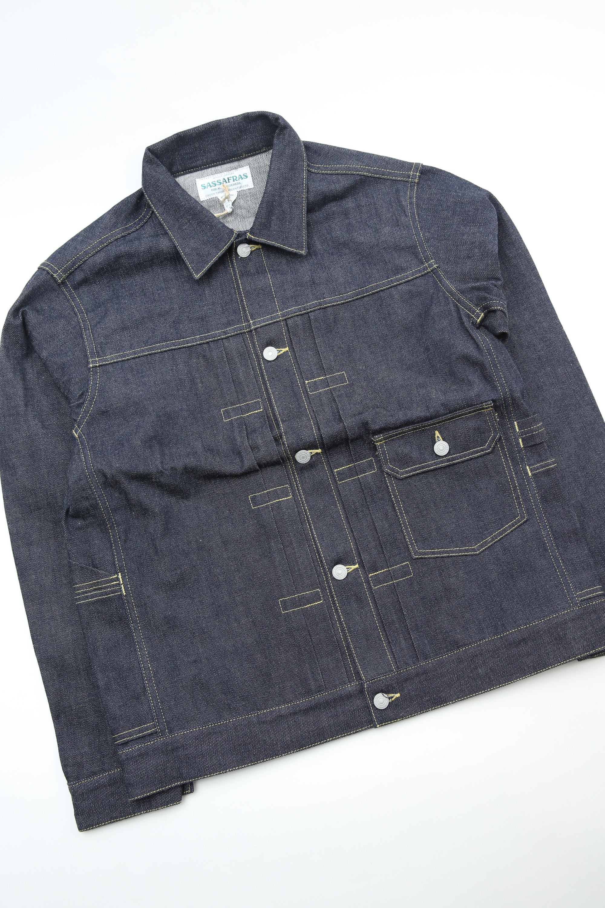 Sassafras Gardener R Jacket - Indigo – Totem Brand Co.