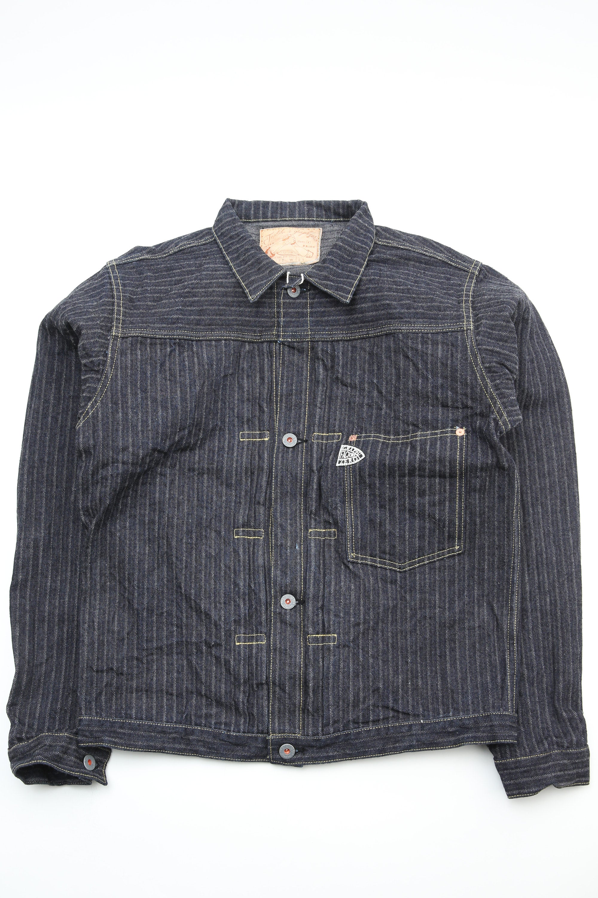 Graph Zero WWII 1ST Type 1 Jean Jacket - Needle Pull HB. ST (One
