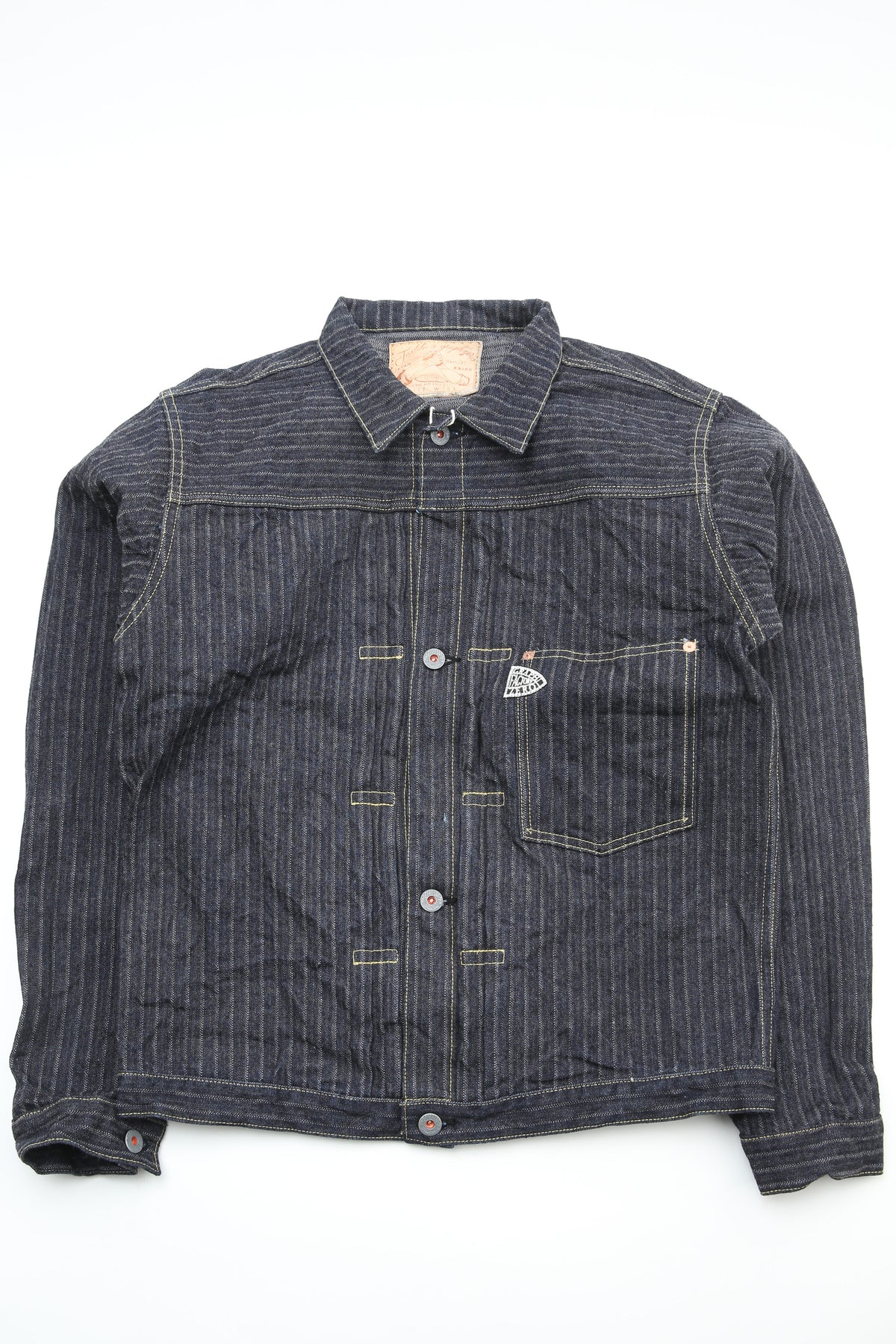 Graph Zero WWII 1ST Type 1 Jean Jacket - Needle Pull HB. ST (One 