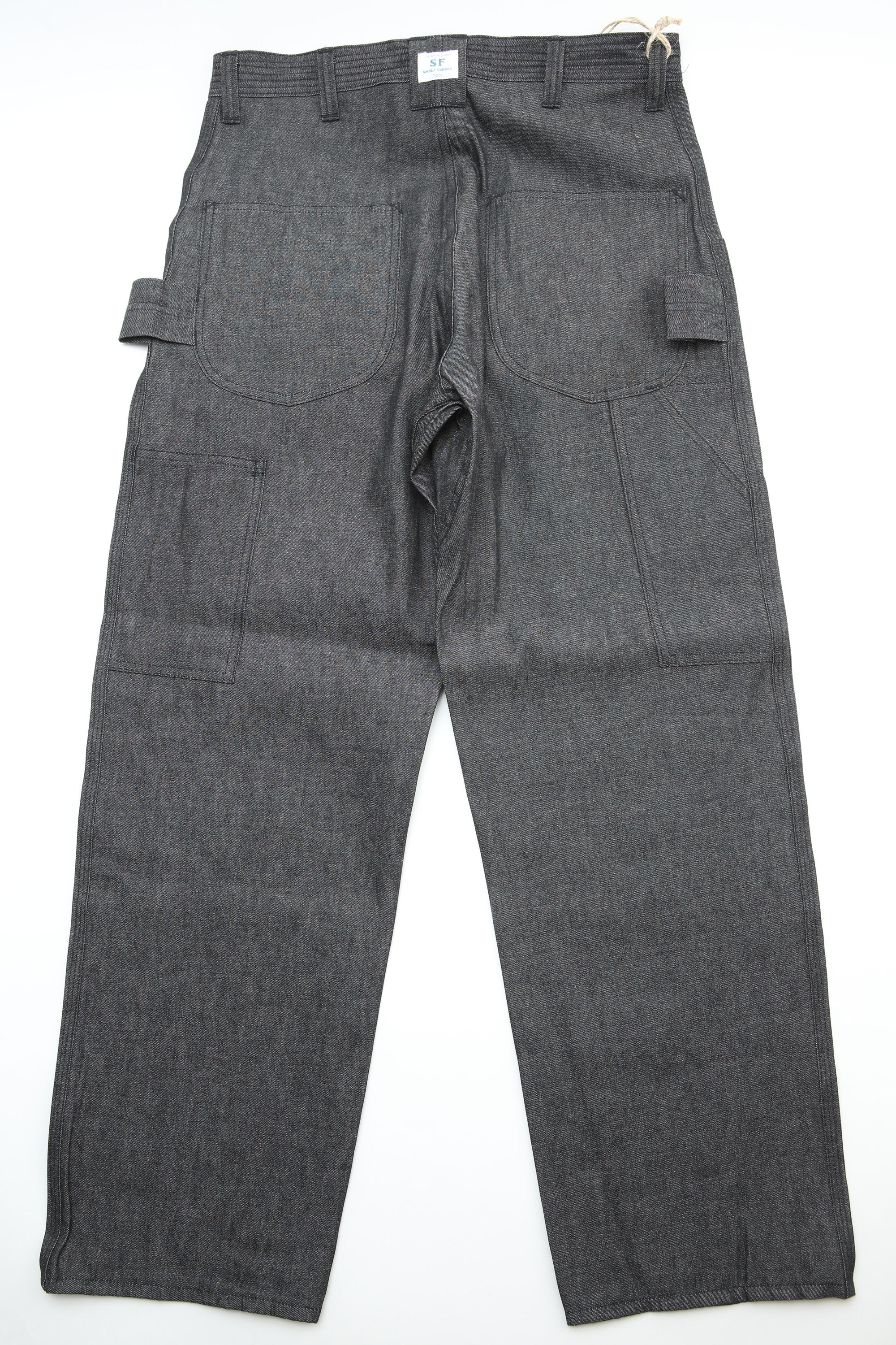 Sassafras Landscaper Grown Pants - Black Raw 8oz Denim – Totem