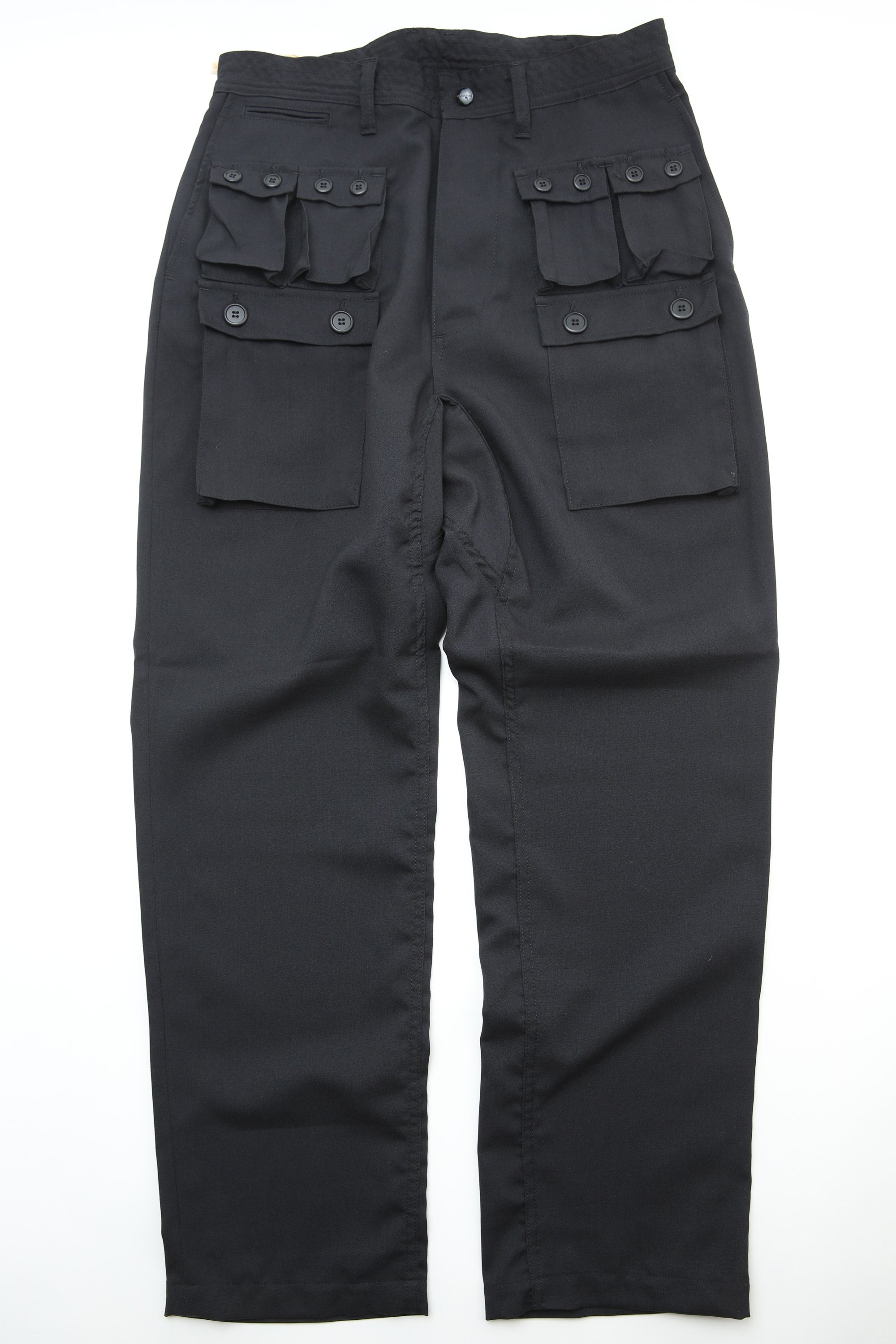 Sassafras G.D.U. Pants - Black Woolino – Totem Brand Co.