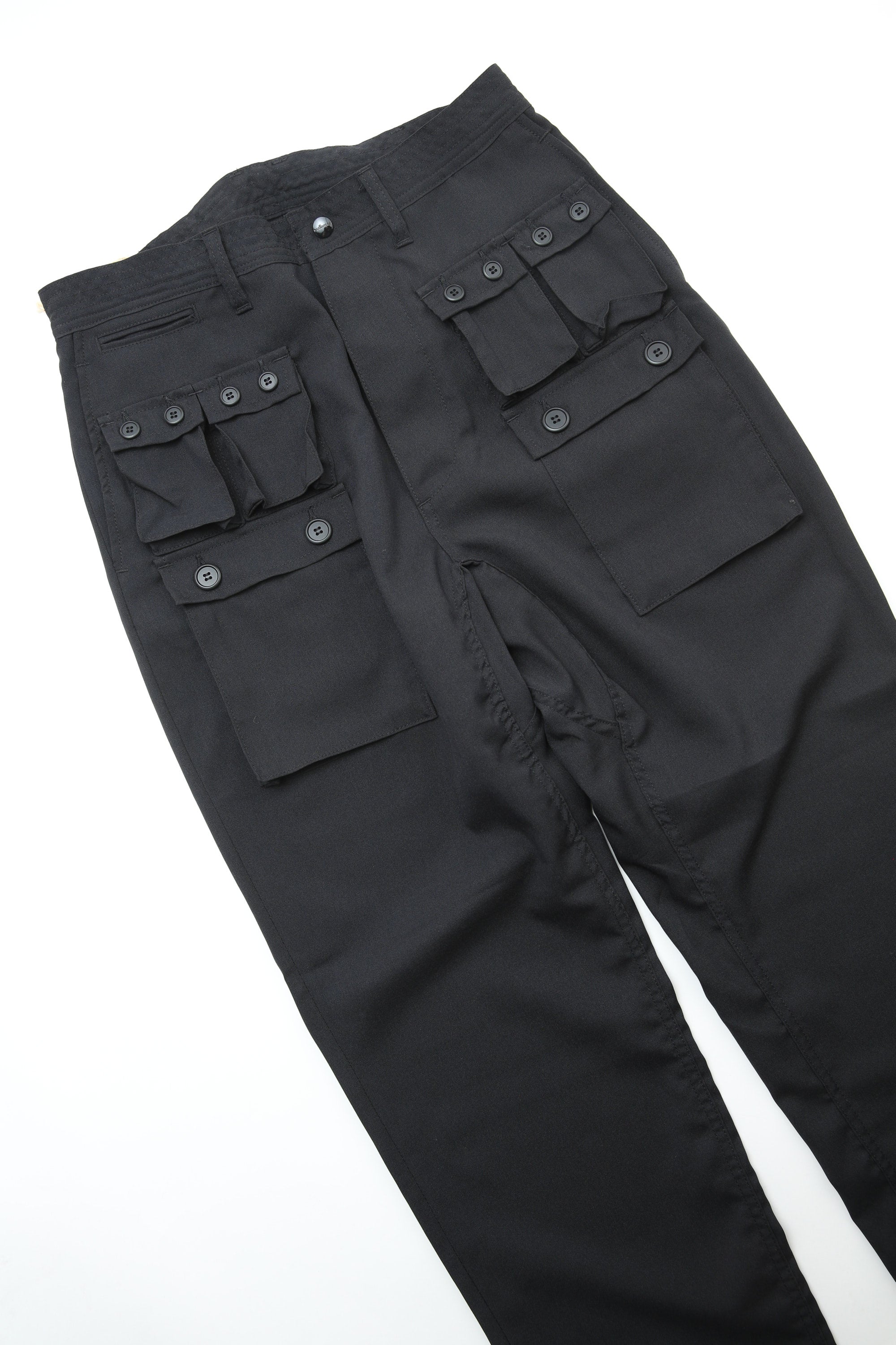 Sassafras G.D.U. Pants - Black Woolino – Totem Brand Co.