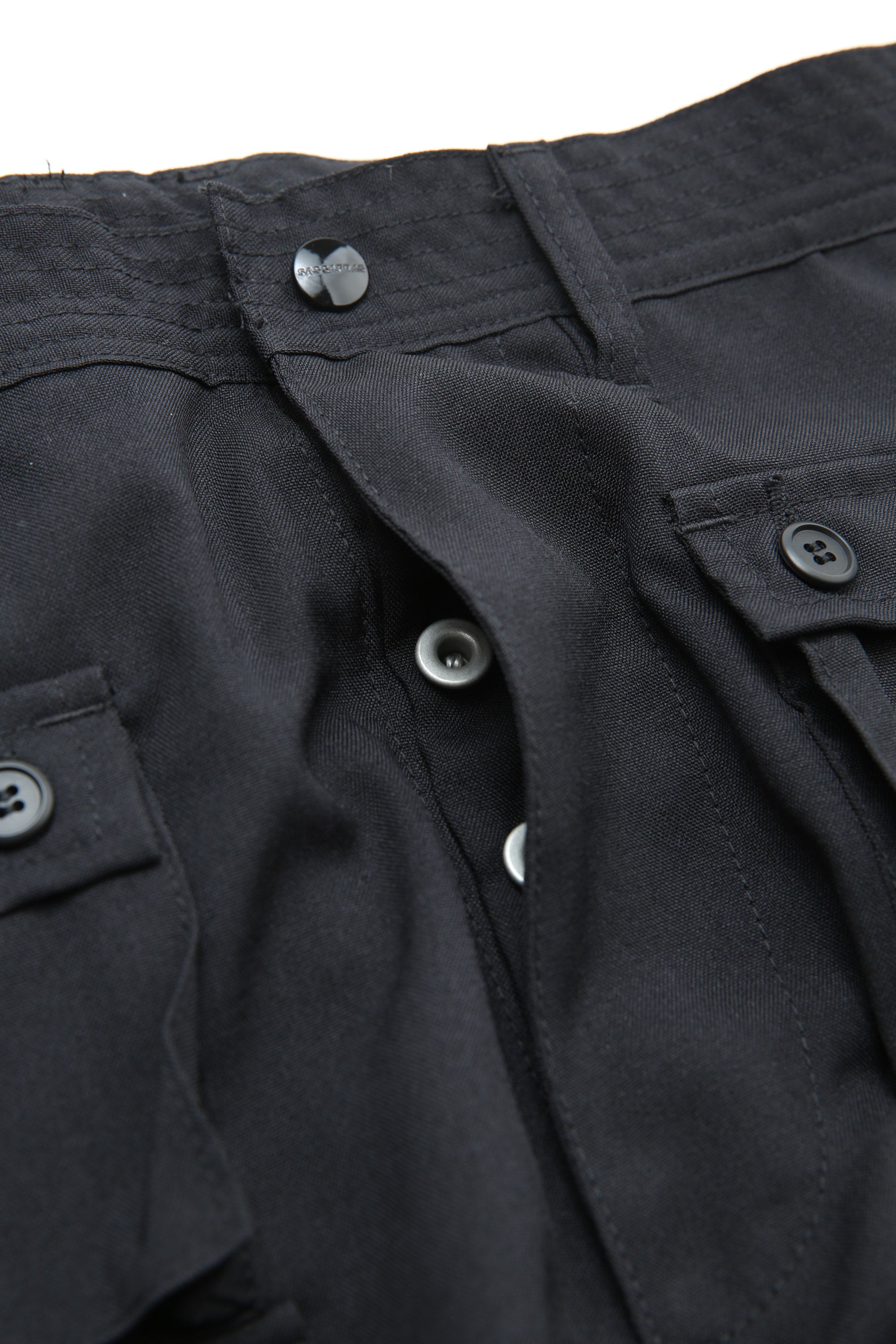 Sassafras G.D.U. Pants - Black Woolino – Totem Brand Co.