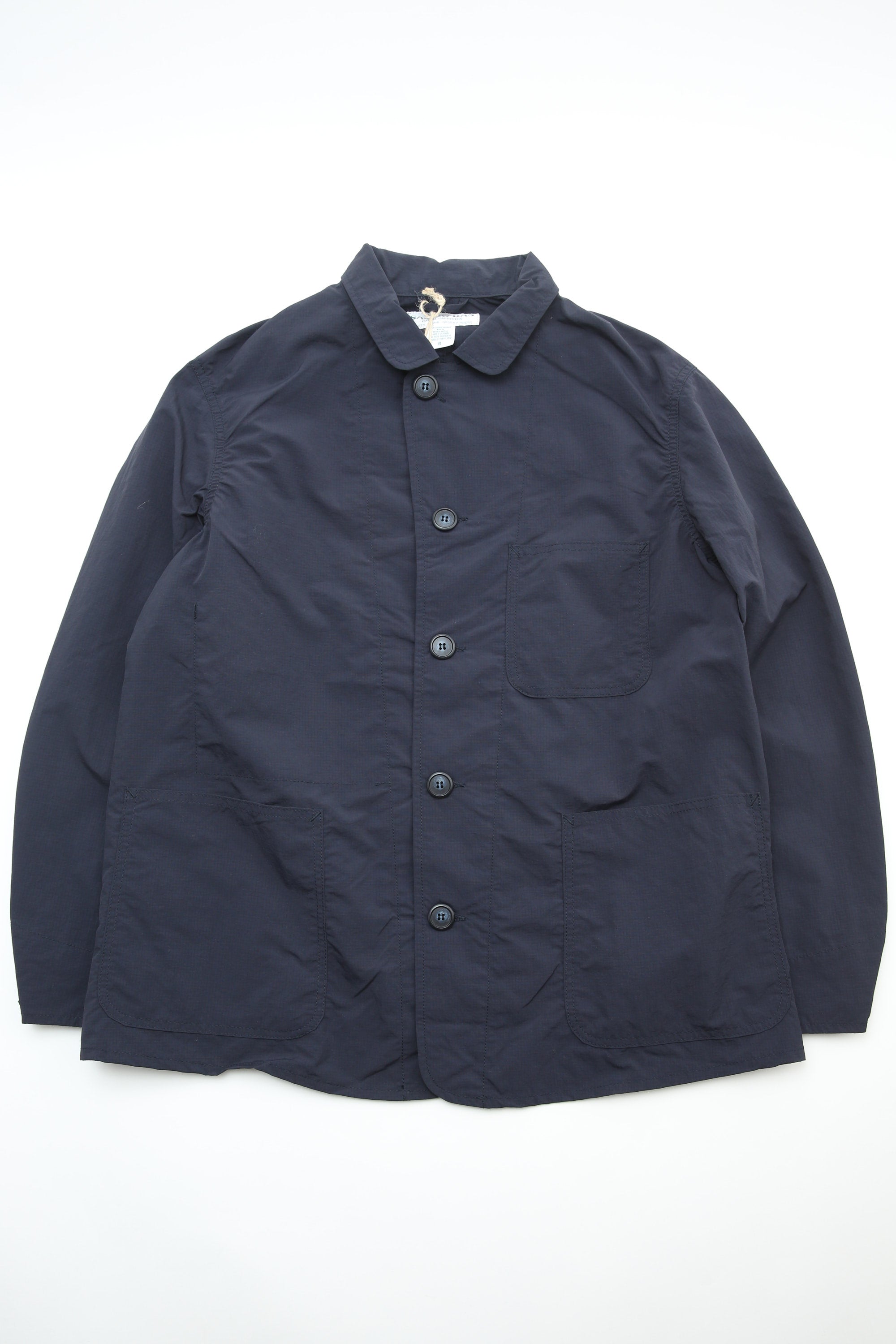 SASSAFRAS ササフラス SPRAYER JACKET Sassafras Sprayer Jacket - Navy Nylon Ripstop – Totem Brand Co.