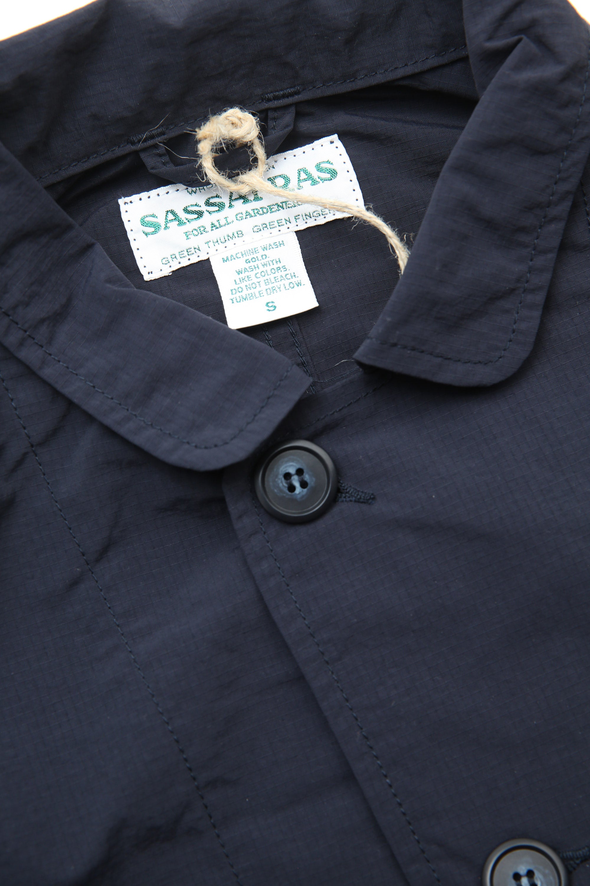 Sassafras Sprayer Jacket - Navy Nylon Ripstop – Totem Brand Co.