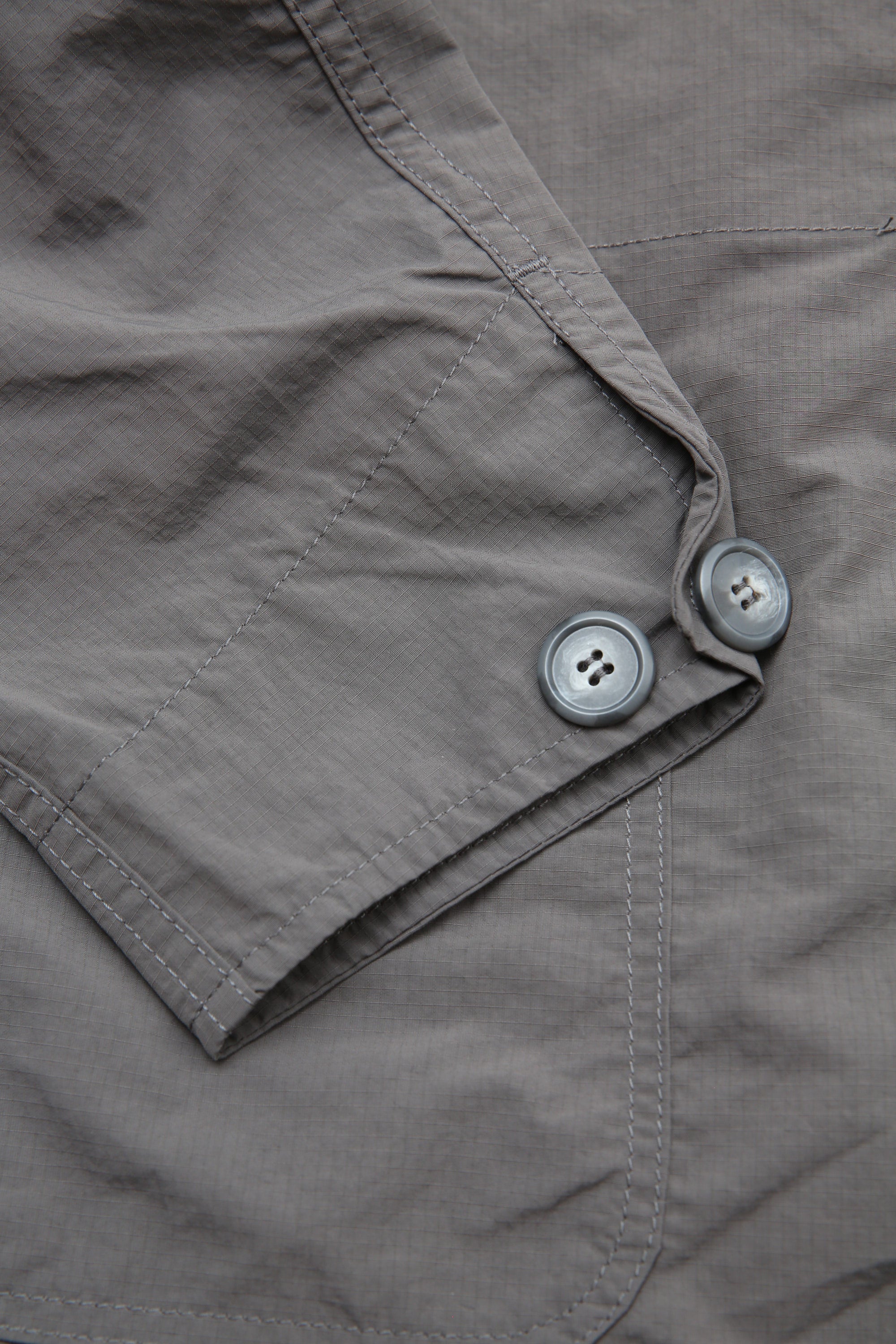 Sassafras Sprayer Jacket - Charcoal Nylon Ripstop – Totem Brand Co.