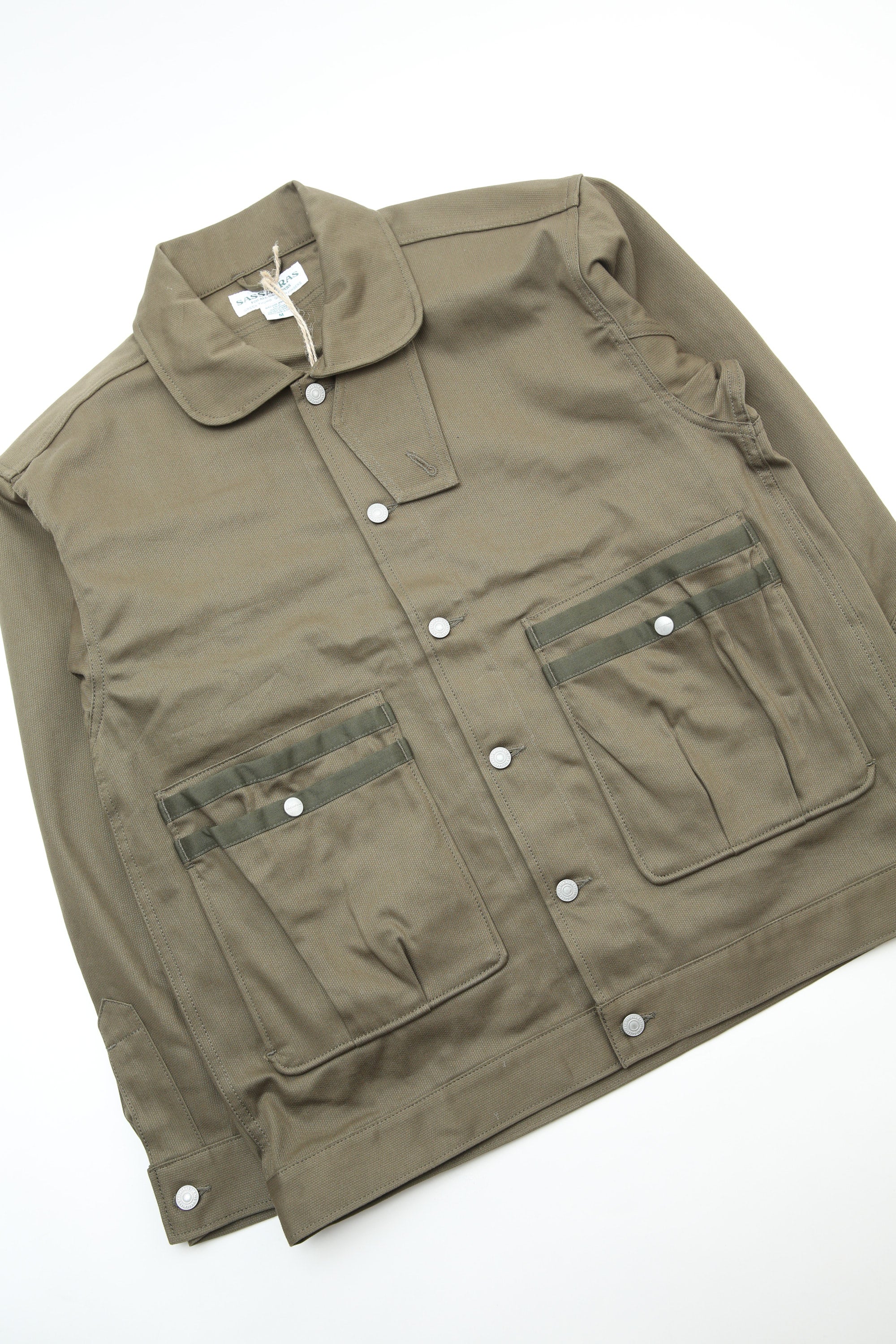 Sassafras Overgrown Trug Jacket - Olive Pique – Totem Brand Co.