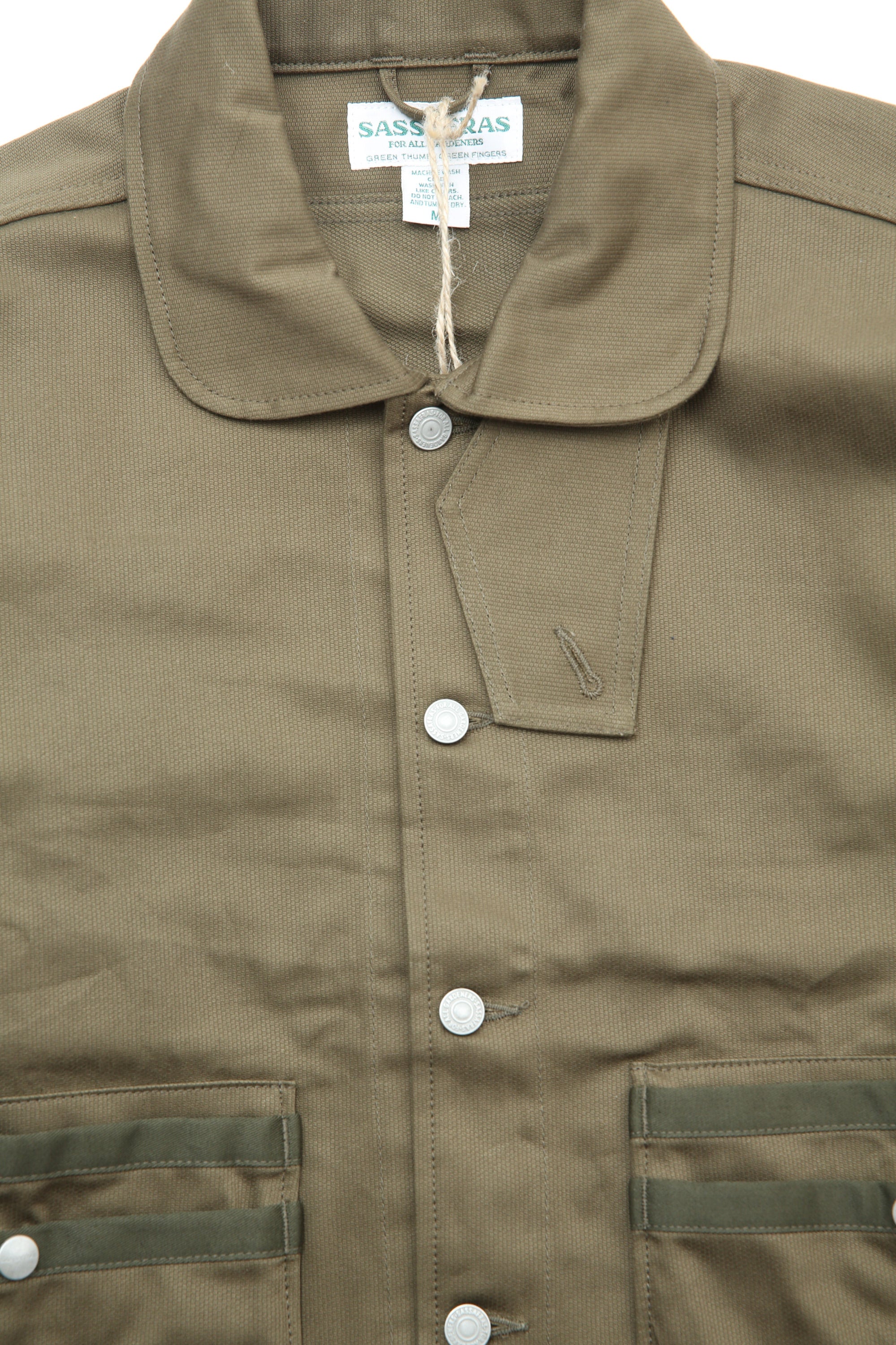Sassafras Overgrown Trug Jacket - Olive Pique – Totem Brand Co.
