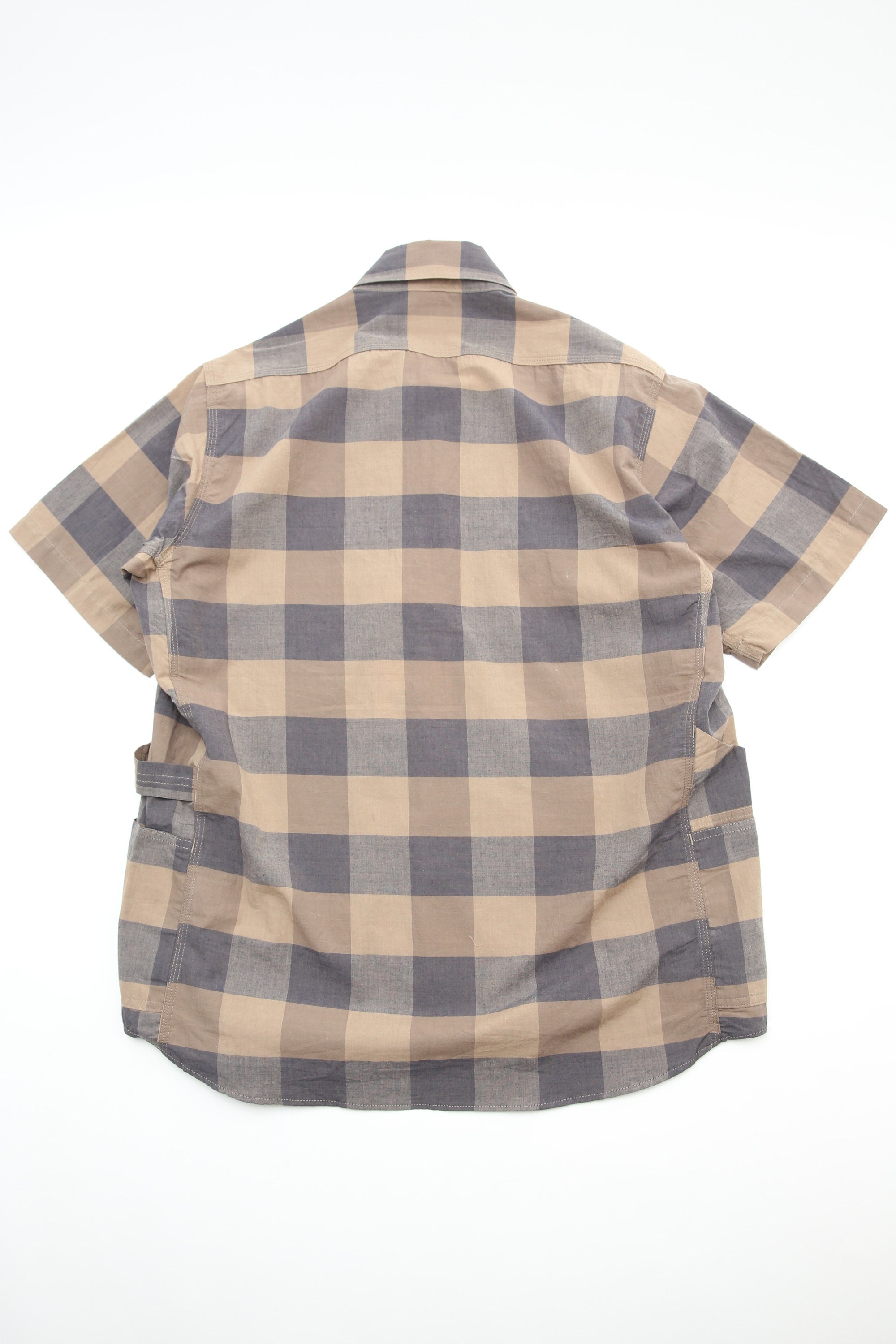 ササフラス SASSAFRAS GARDENER SHIRT 1/2 MC Sassafras Gardener 1/2 Shirt - Black / Grey / Brown – Totem Brand Co.