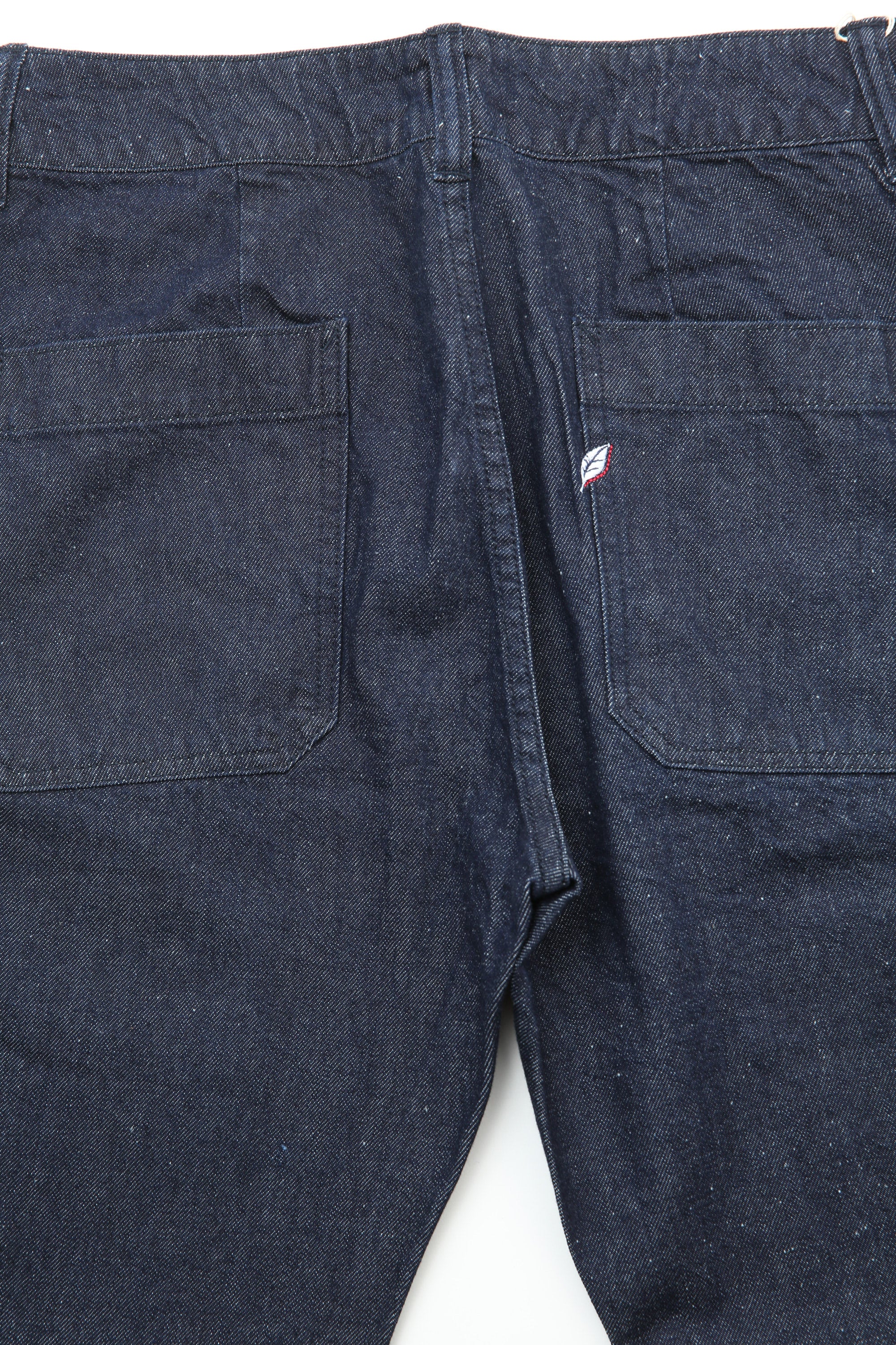 Pure Blue Japan [LP-1191-D] 10oz Double Pocket Worker Pants - Dark