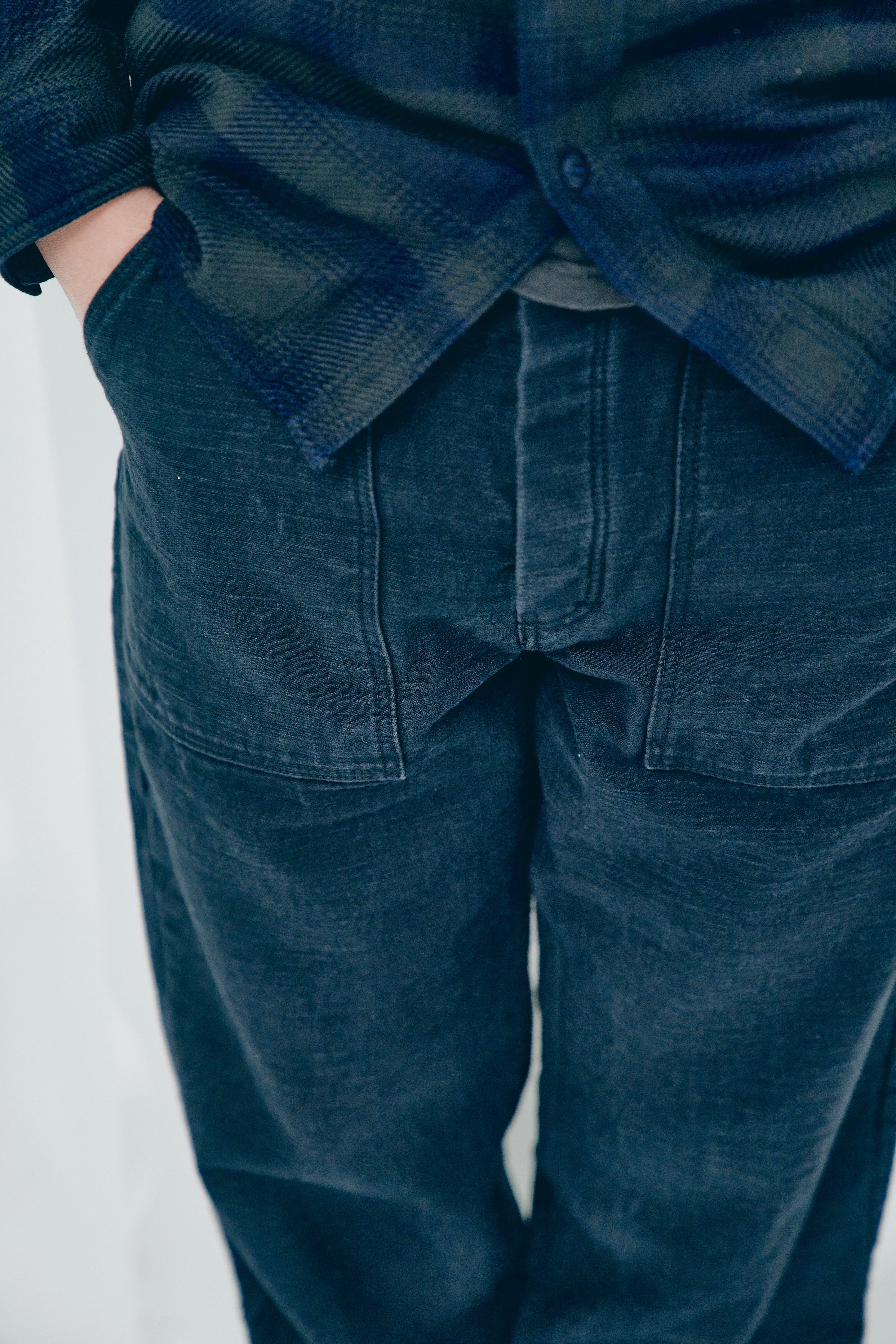 Samurai Jeans [SJ52BK] - 15oz Yarn Dyed Black Baker Pants – Totem