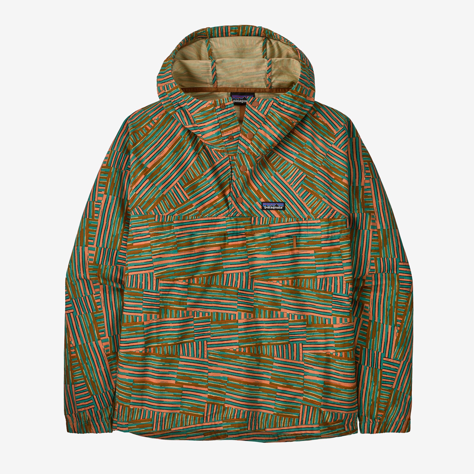Patagonia Men's Funhoggers Anorak - Quilty Fitz: Heartleaf Green