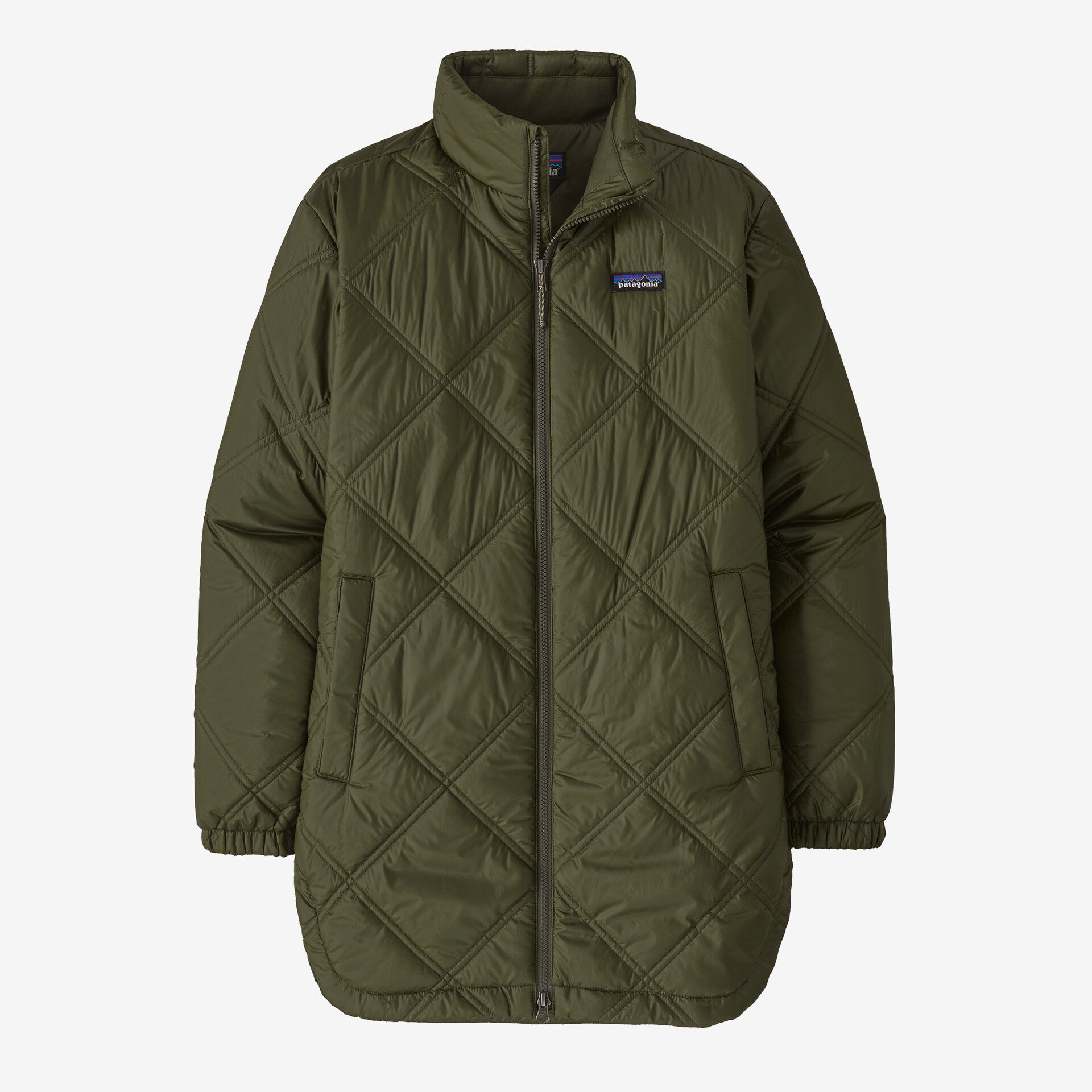 Patagonia Women's Pine Bank Insulated Parka - Pine Needle Green