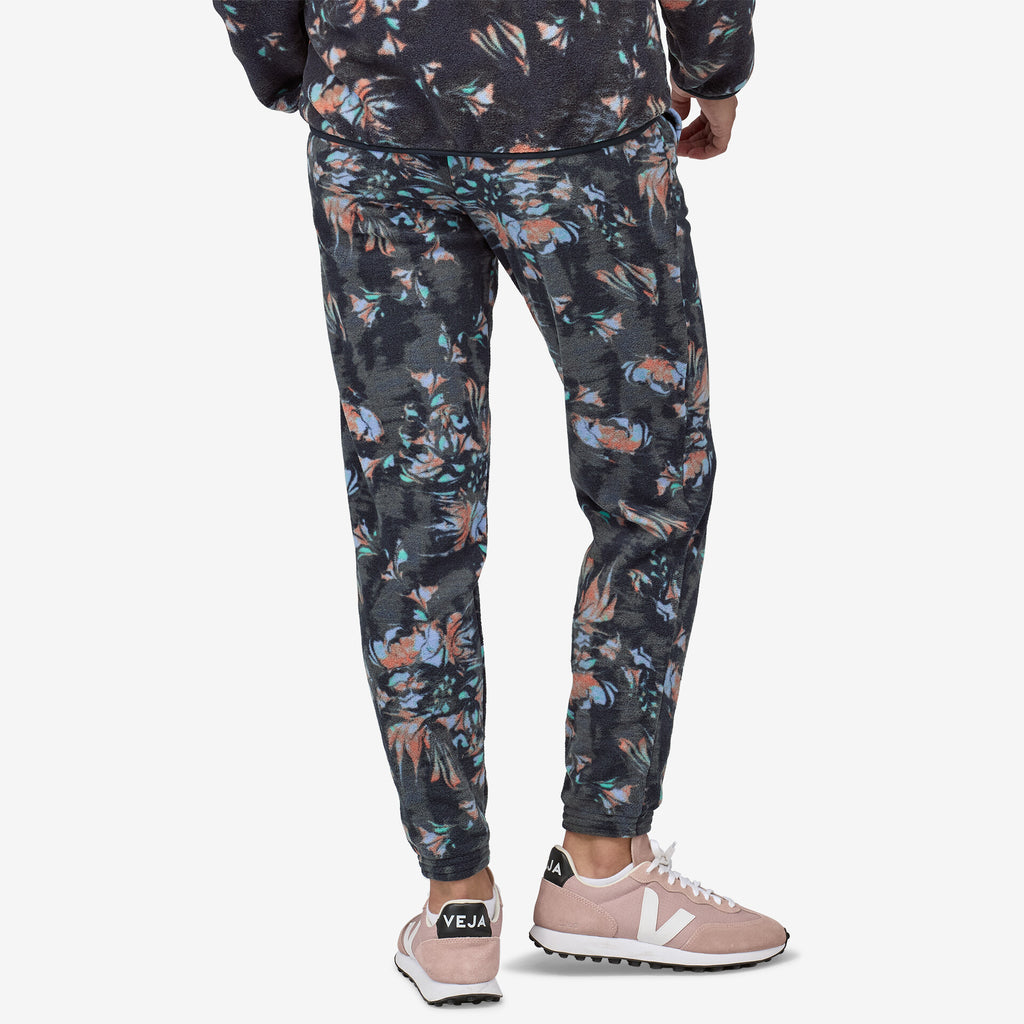 Patagonia Women's Micro D® Fleece Joggers - Swirl Floral: Pitch