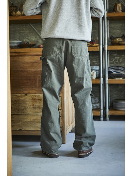 orSlow Dad's Fit Oxford Painter Pants - Army Green – Totem Brand Co.