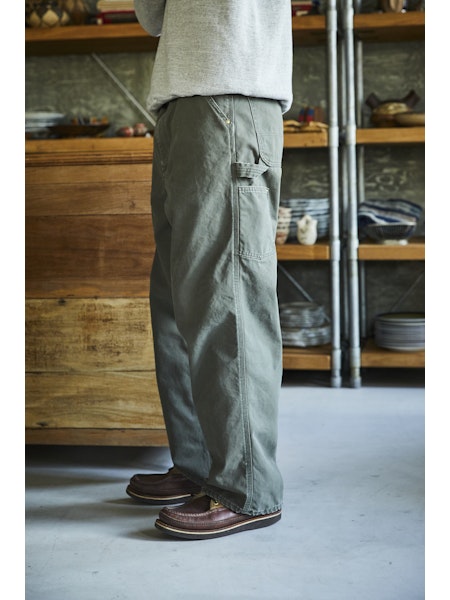 orSlow Dad's Fit Oxford Painter Pants - Army Green – Totem Brand Co.
