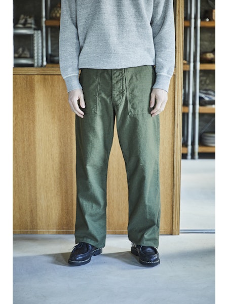 orSlow Vintage Fit Fatigue Pants (UNISEX) - Dark Olive – Totem