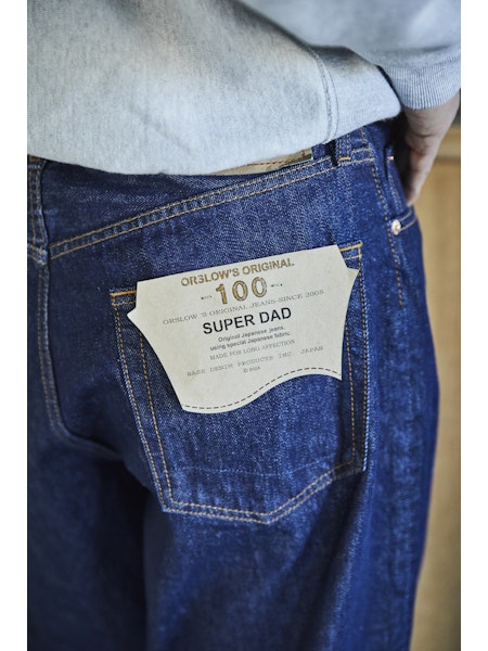 orSlow 100 SUPER DAD'S FIT DENIM PANTS - One Wash – Totem Brand Co.