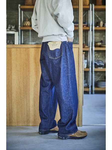 orSlow 100 SUPER DAD'S FIT DENIM PANTS - One Wash – Totem Brand Co.