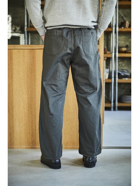 orSlow WIDE FIT FRENCH WORK PANTS (UNISEX) - Coffee Brown – Totem