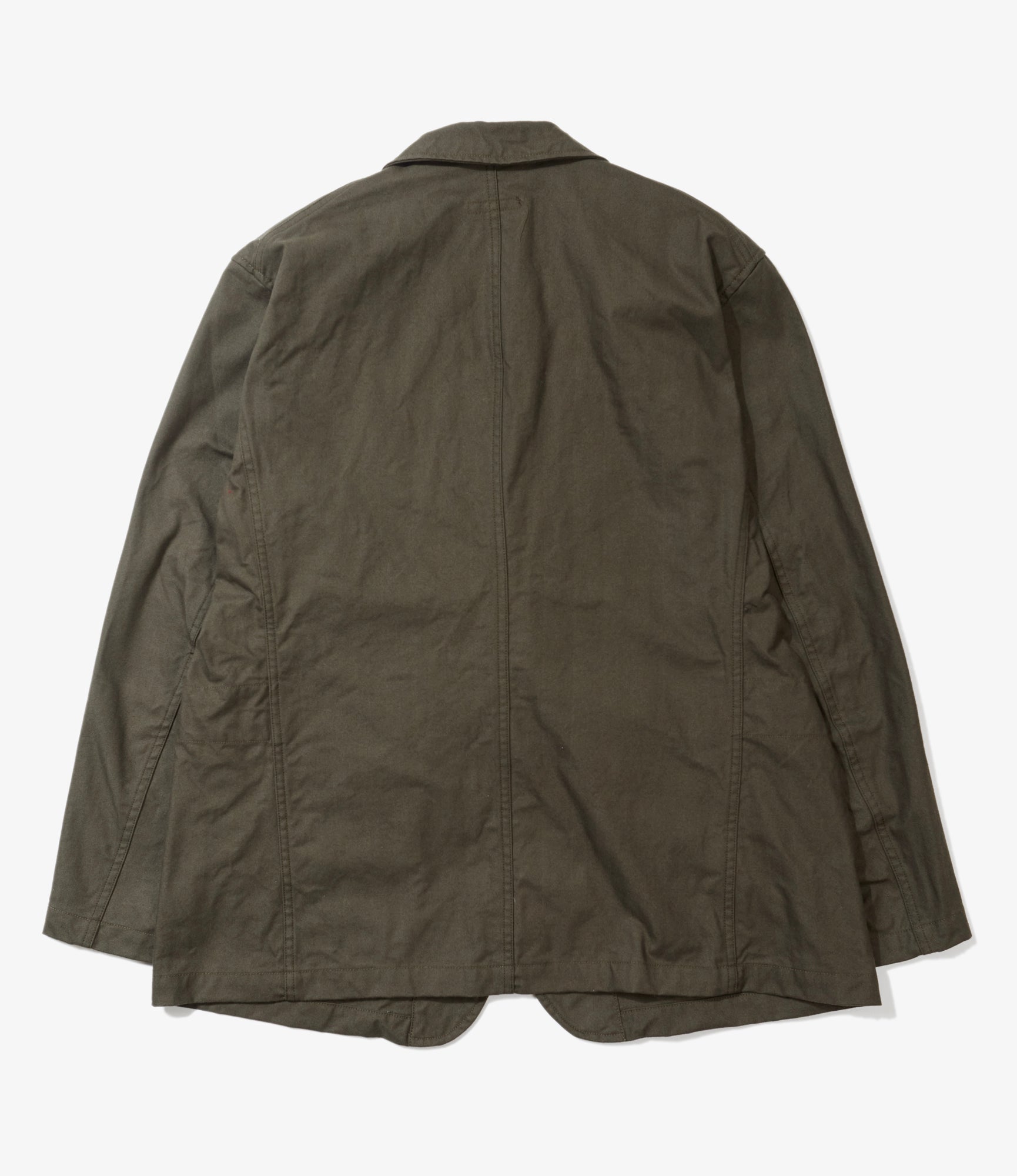 Engineered Garments Bedford Jacket - Olive Cotton Brushed HB - XS