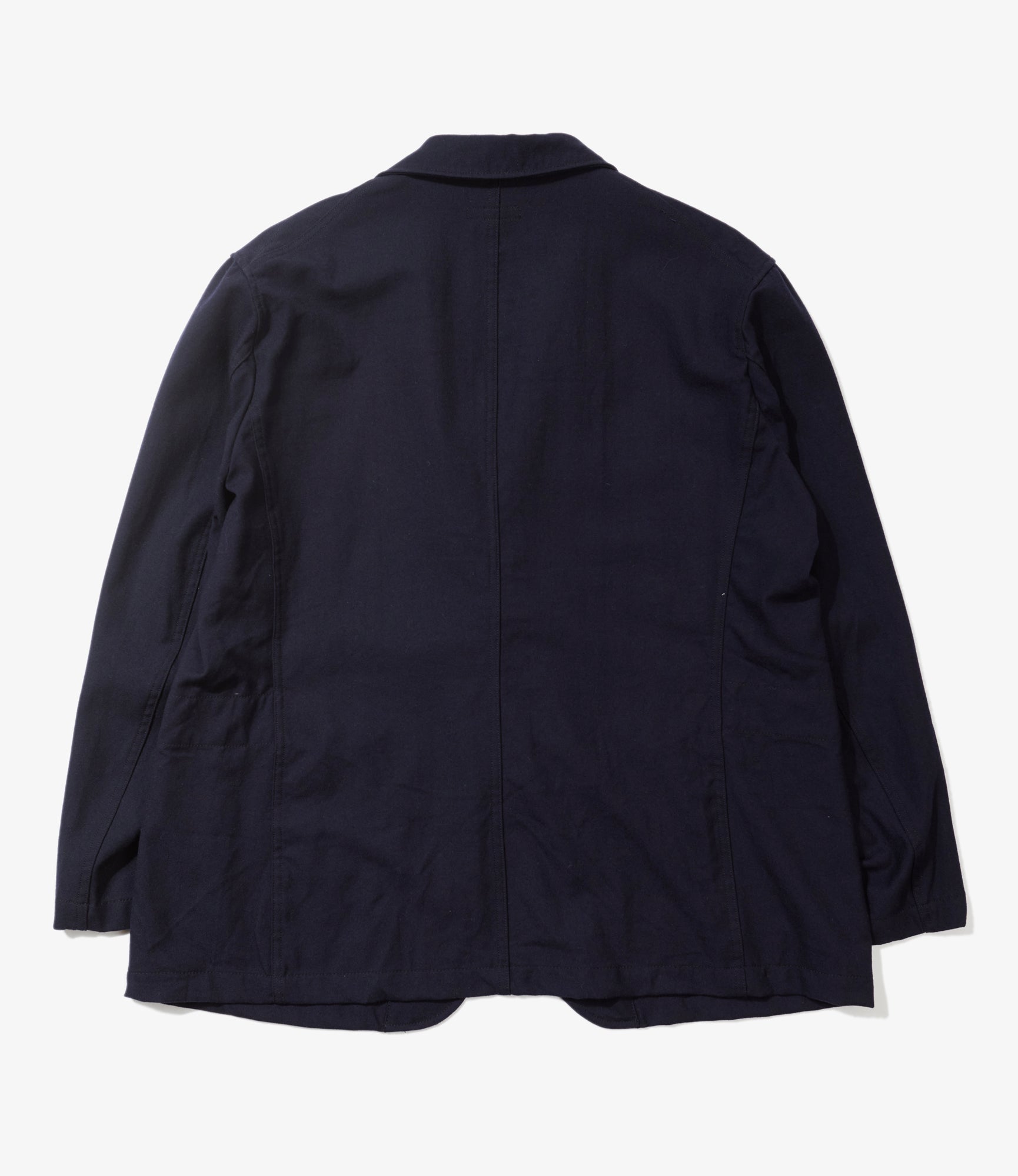 Engineered Garments Bedford Jacket - Dk. Navy Wool Uniform Serge - XS