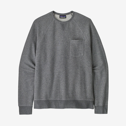 Patagonia Men's Mahnya Fleece Crewneck Sweatshirt - Noble Grey