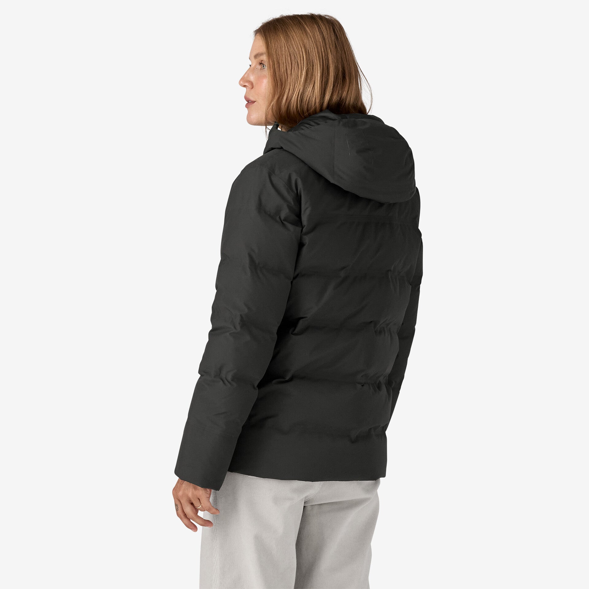 Patagonia Women's Silent Down Long Parka - Black – Totem Brand Co.