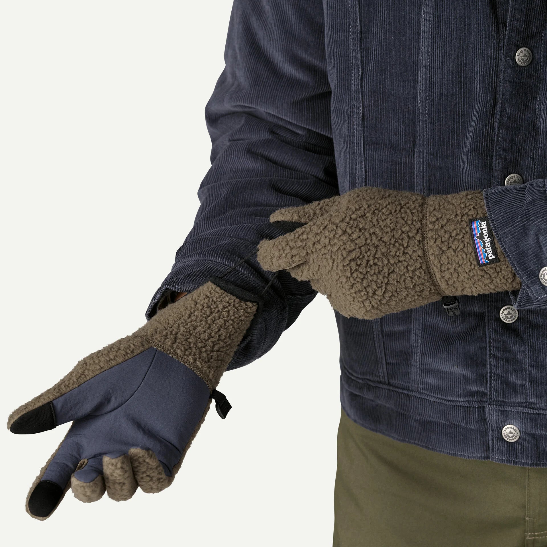 patagonia retro pile handschuhe Patagonia Retro Pile Gloves - Marlow Brown