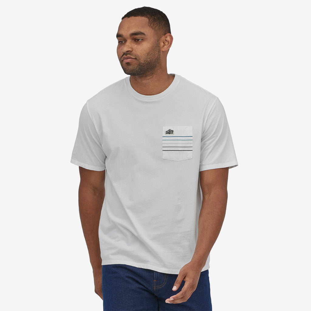 Patagonia white best sale t shirt