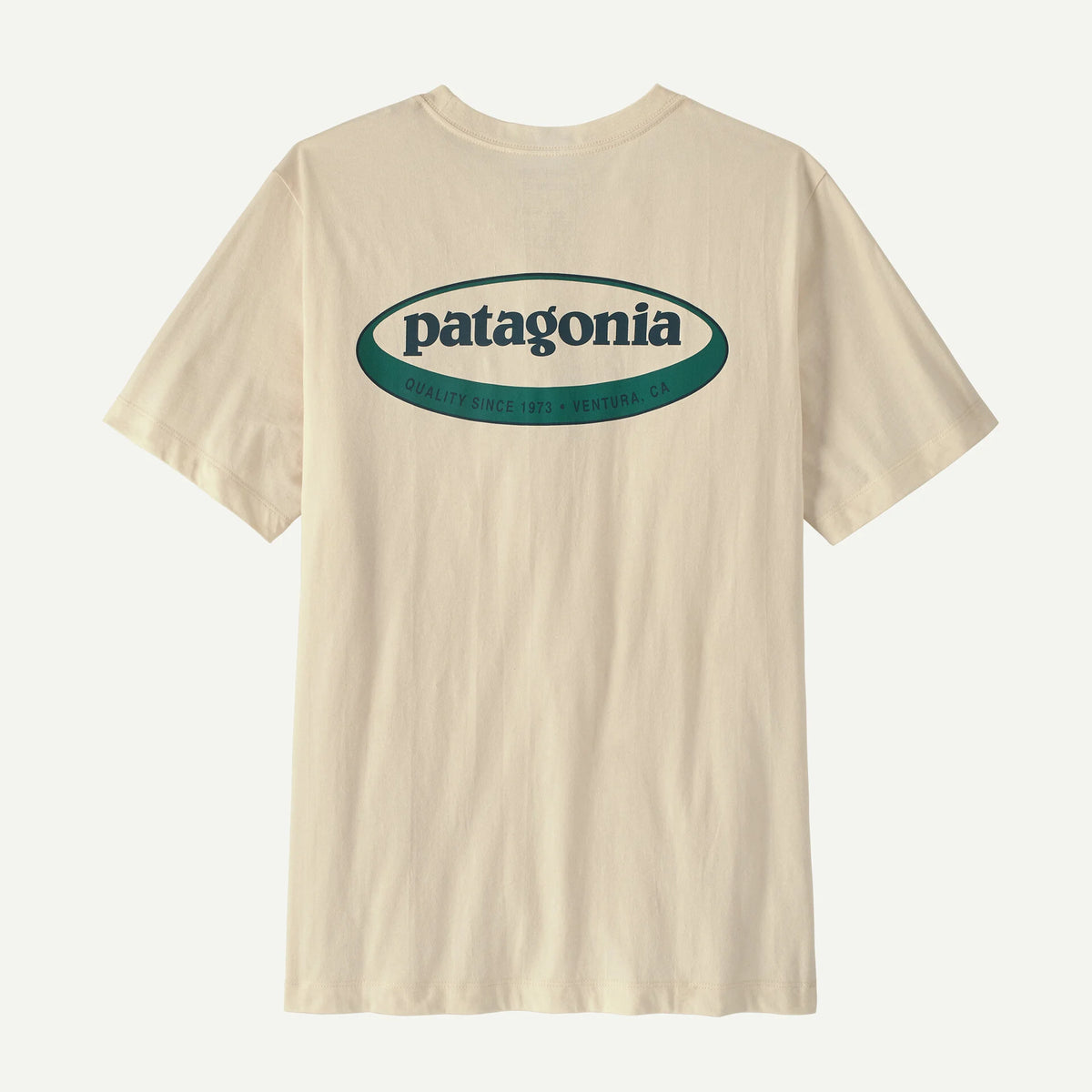 Patagonia Men's '95 Oval Logo T-Shirt- Undyed Natural – Totem