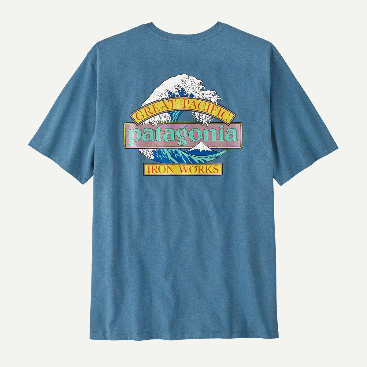 Patagonia Men's Great Waves Responsibili-Tee - Shore Blue – Totem