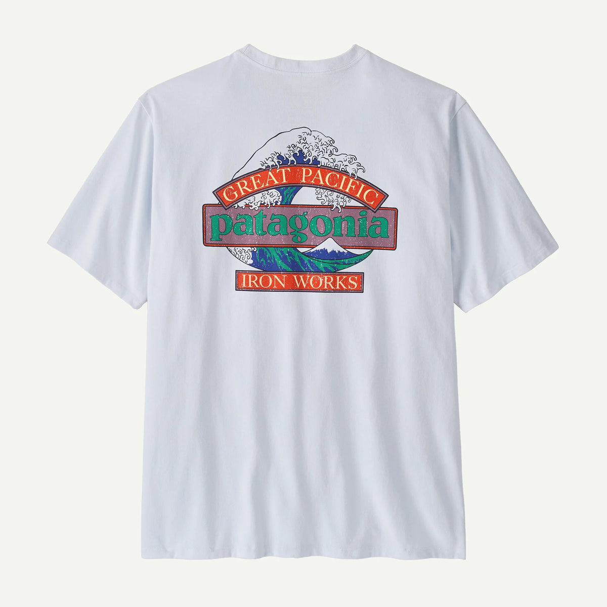 Patagonia Men's Great Waves Responsibili-Tee - White – Totem Brand Co.