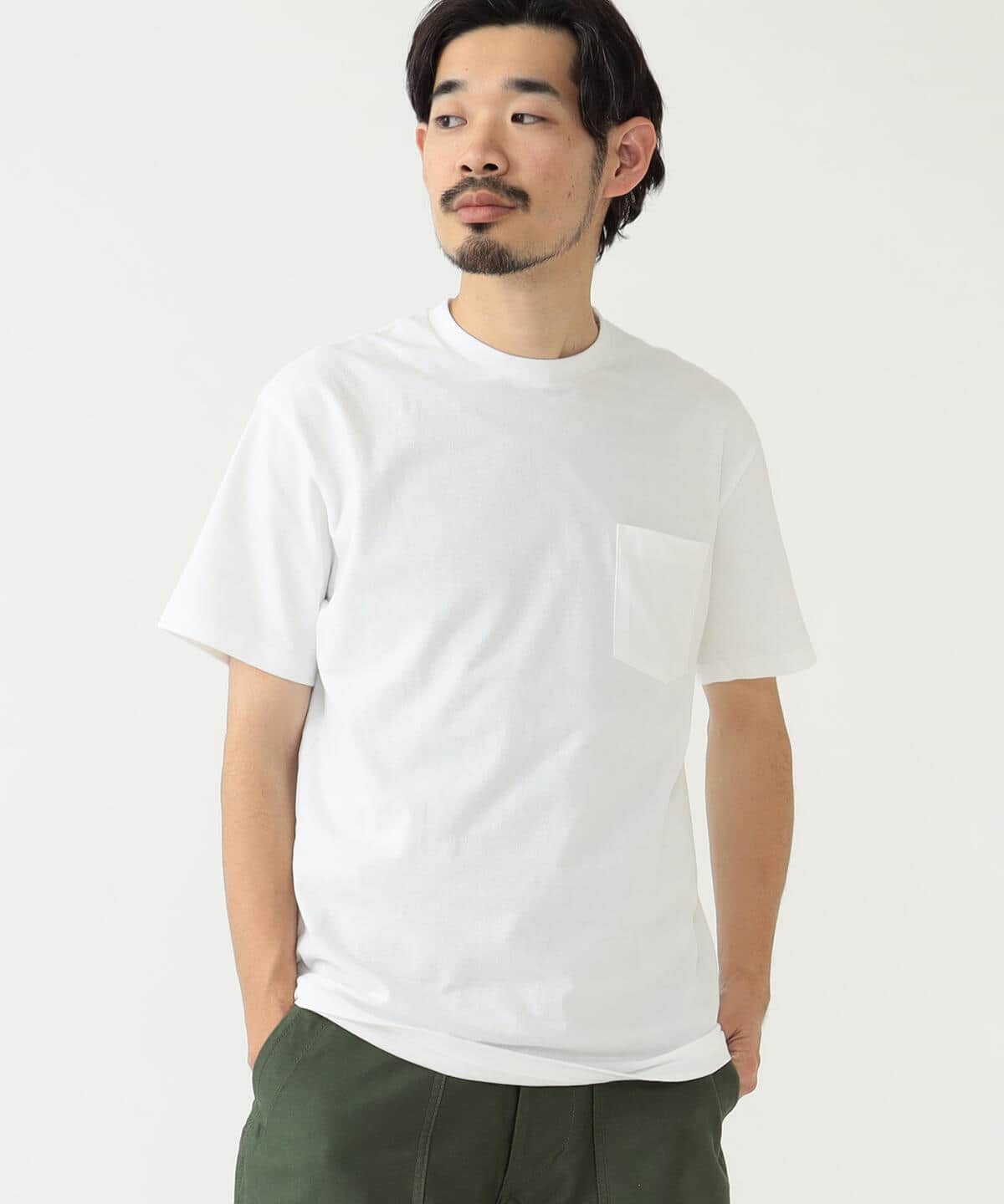 Beams Plus 2-Pack Pocket Tee - White – Totem Brand Co.