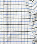 BEAMS PLUS / Stretch Oxford Tattersall Button Down Shirt- Sax