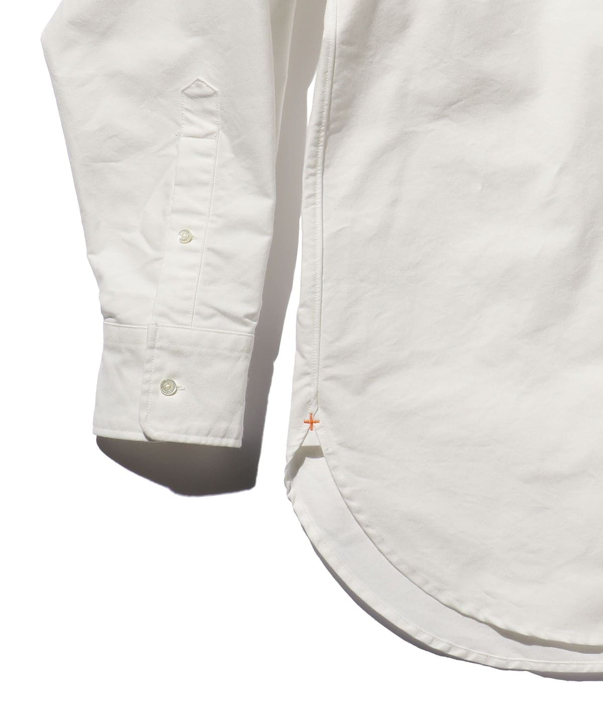 Beams Plus B.D. Classic-fit American Oxford - White – Totem Brand Co.