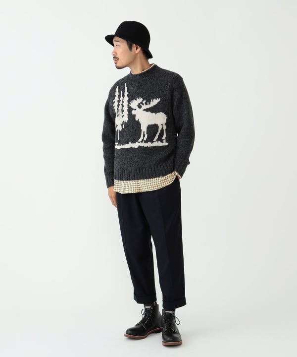 Thistle Intarsia Pullover - Men - Ready-to-Wear