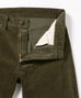 BEAMS PLUS / 5 pocket tapered corduroy pants- Olive