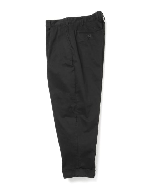 Beams Plus 2 Pleats Tapered Twill - Black – Totem Brand Co.