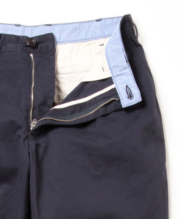 Beams Plus 2 Pleats Tapered Twill - Navy – Totem Brand Co.