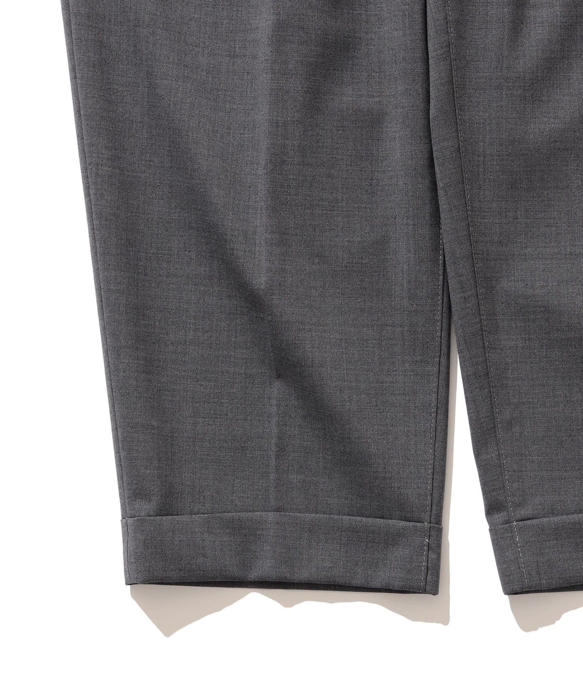 Beams Plus 2 Pleats Tapered Wool Tropical - Grey – Totem Brand Co.
