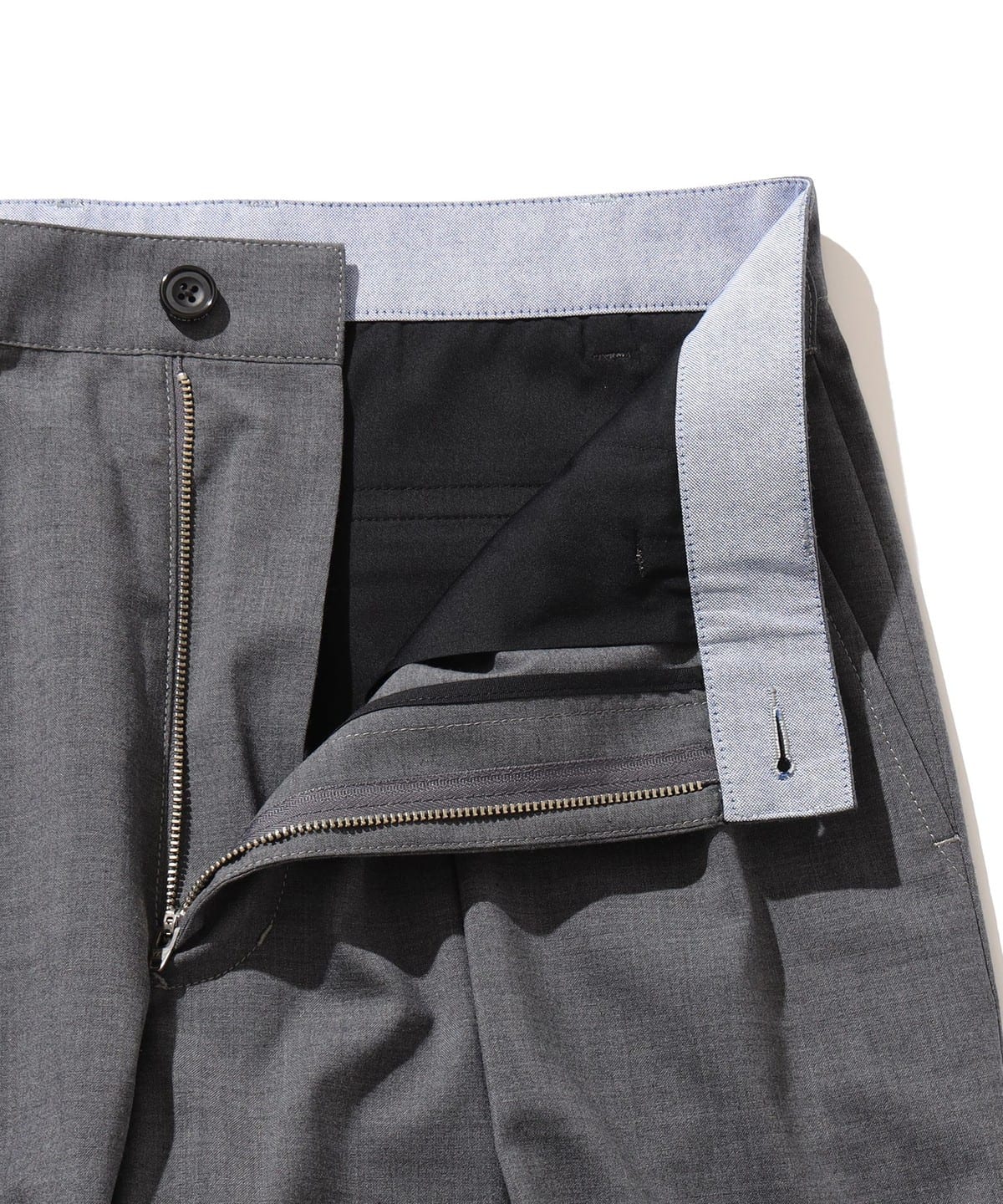 Beams Plus 2 Pleats Tapered Wool Tropical - Grey – Totem Brand Co.